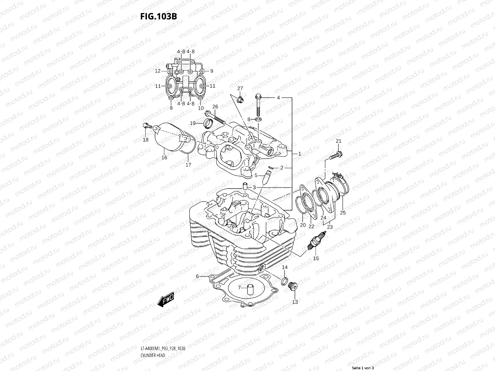 103B - CYLINDER HEAD