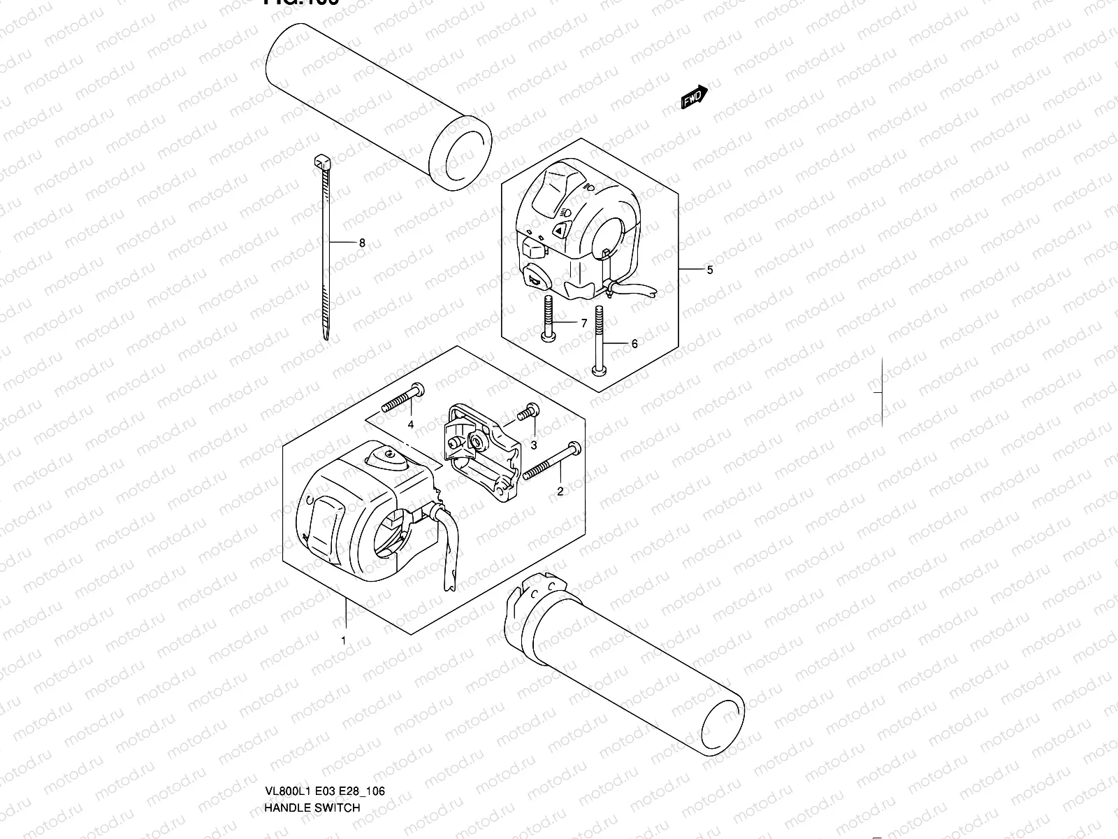 106 - HANDLE SWITCH