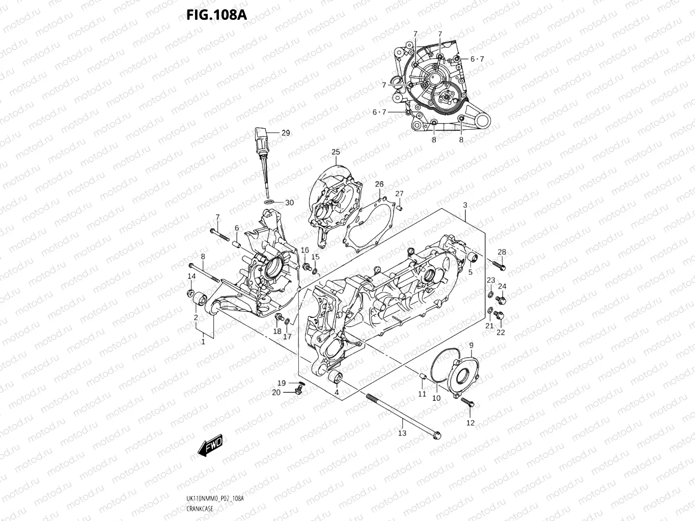 108A - CRANKCASE