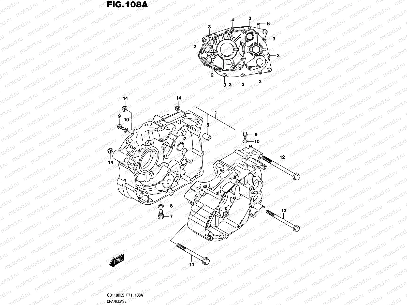 108A - CRANKCASE