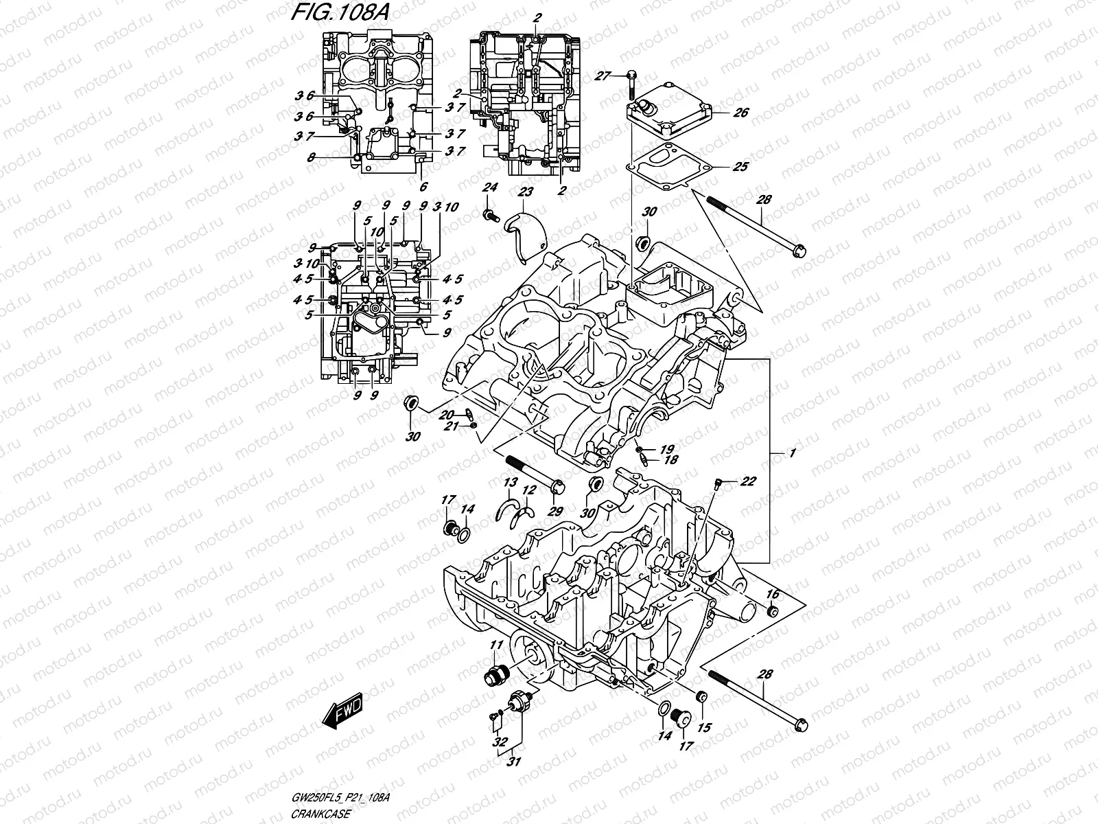 108A - CRANKCASE
