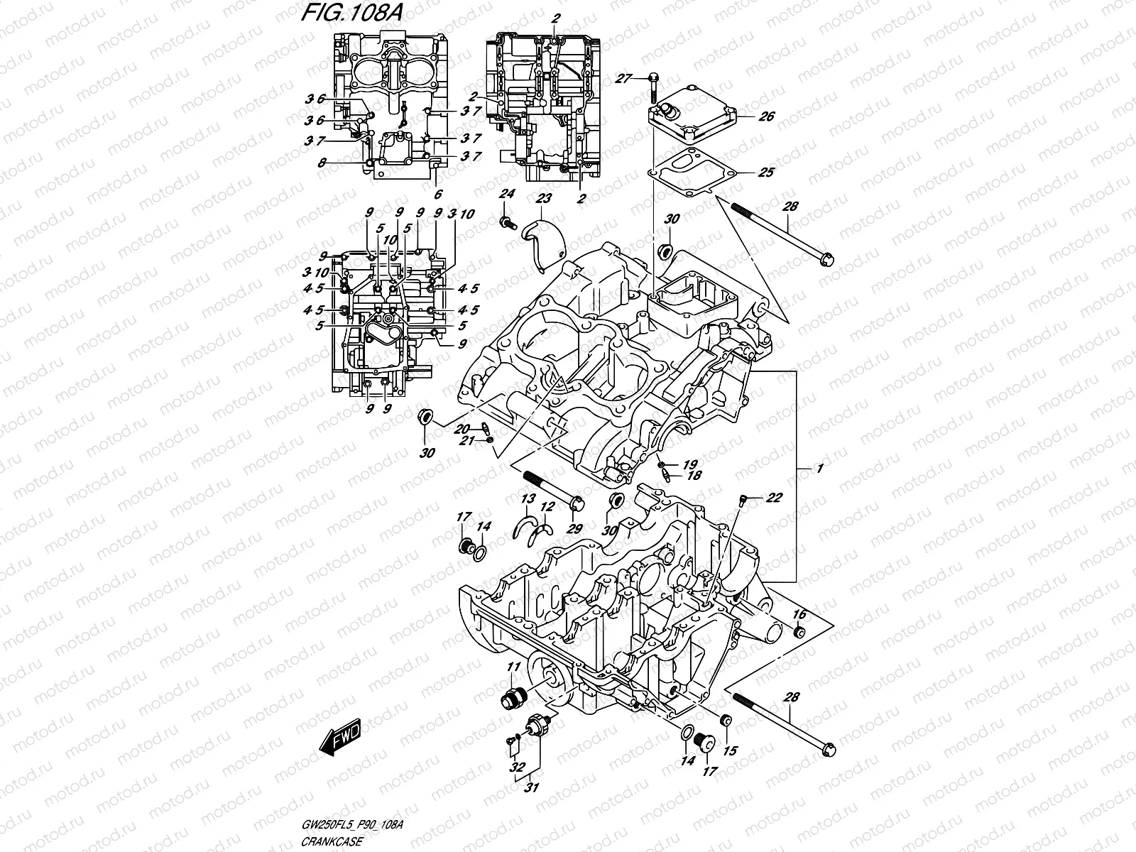 108A - CRANKCASE