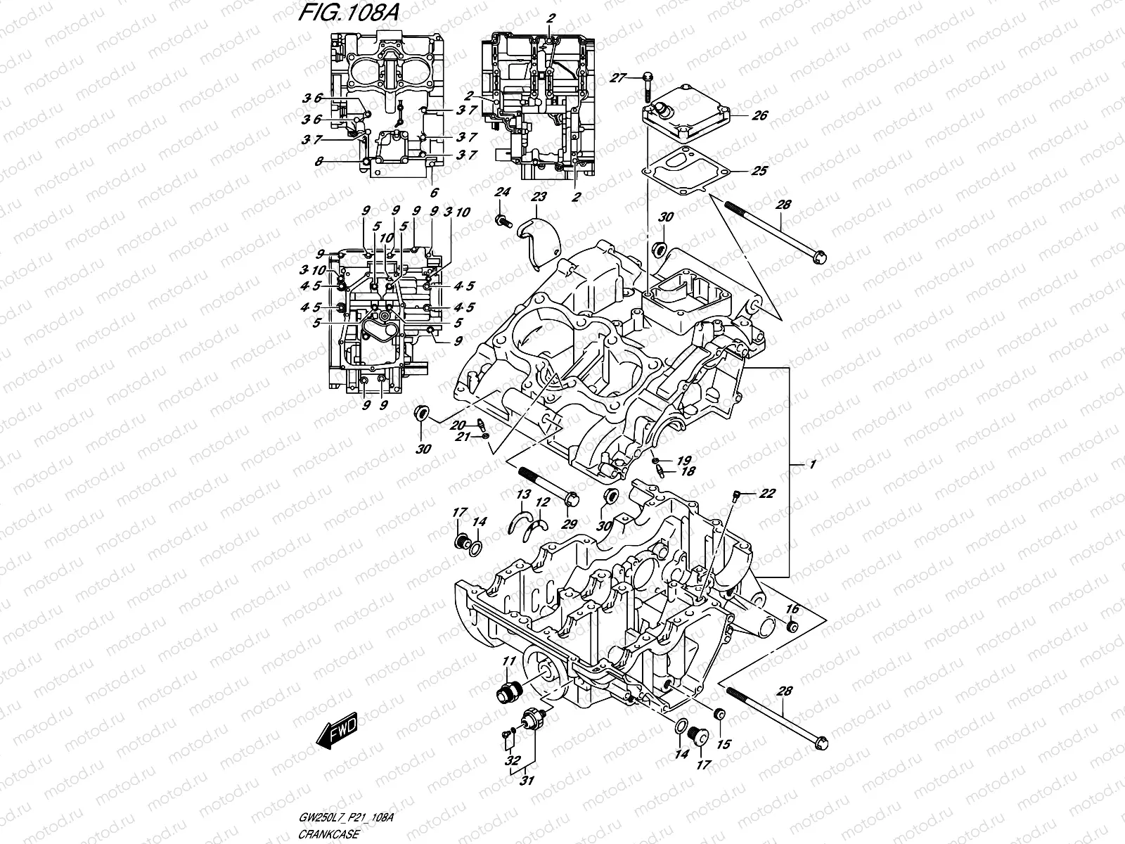 108A - CRANKCASE