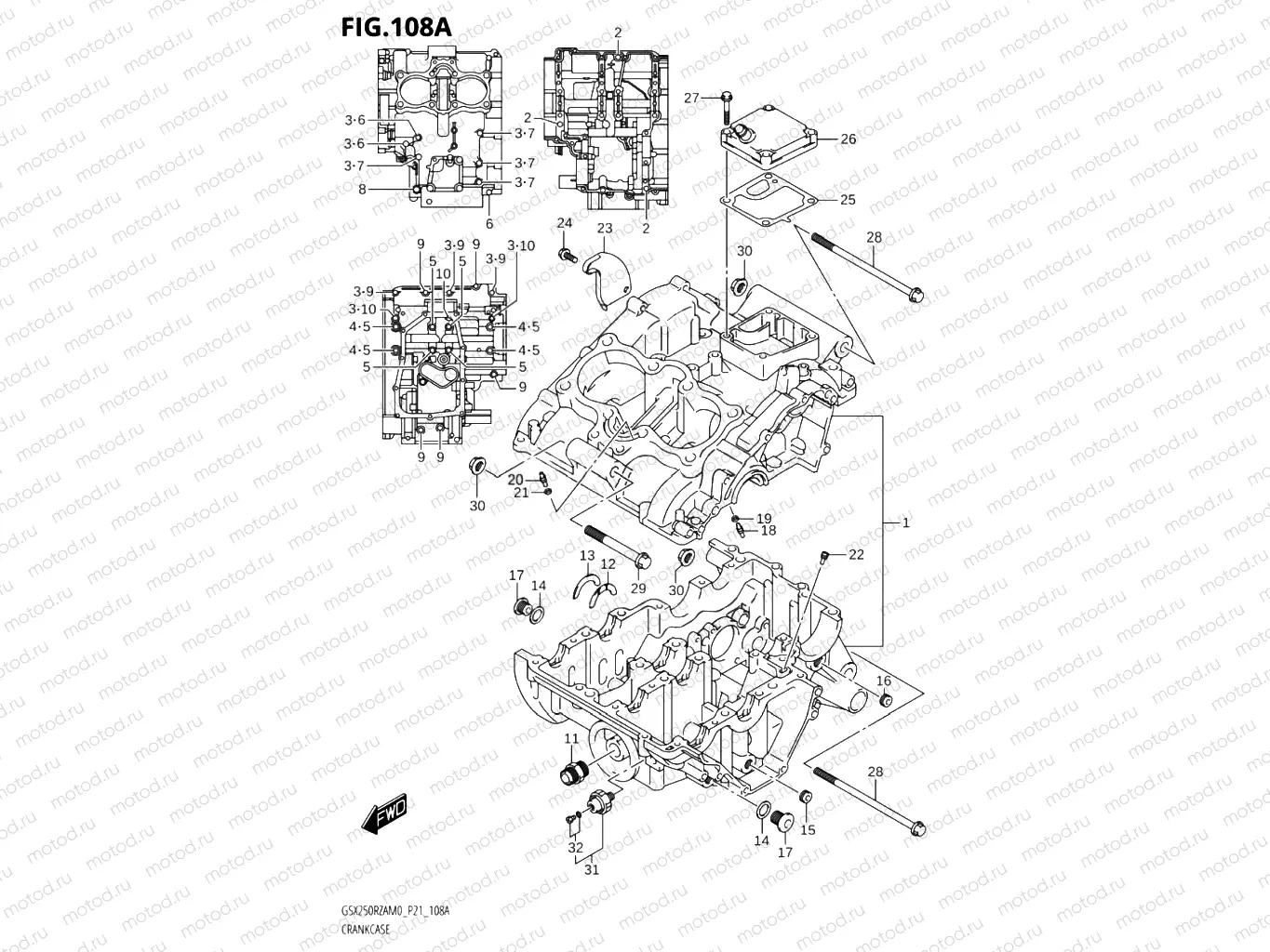 108A - CRANKCASE
