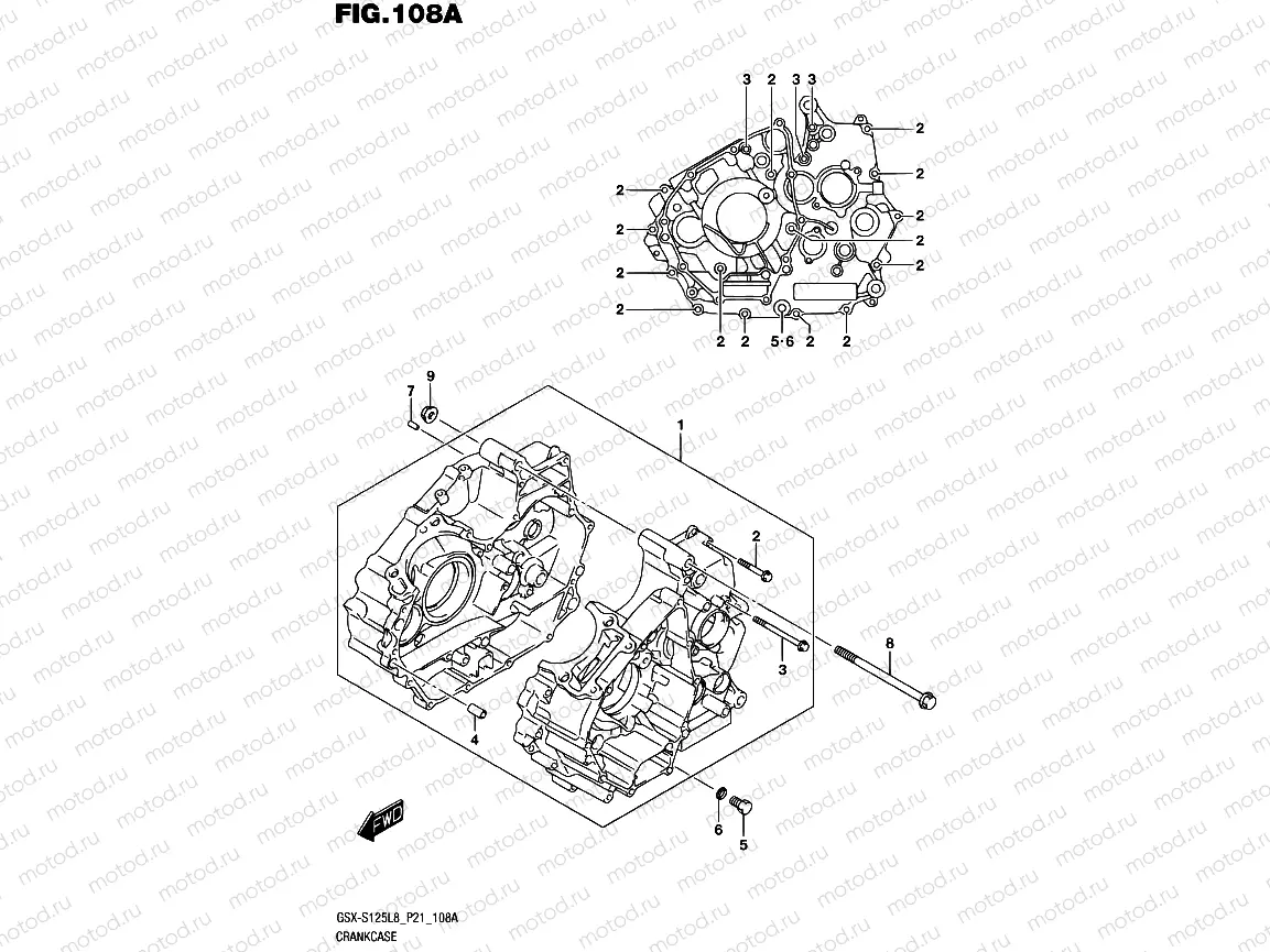 108A - CRANKCASE