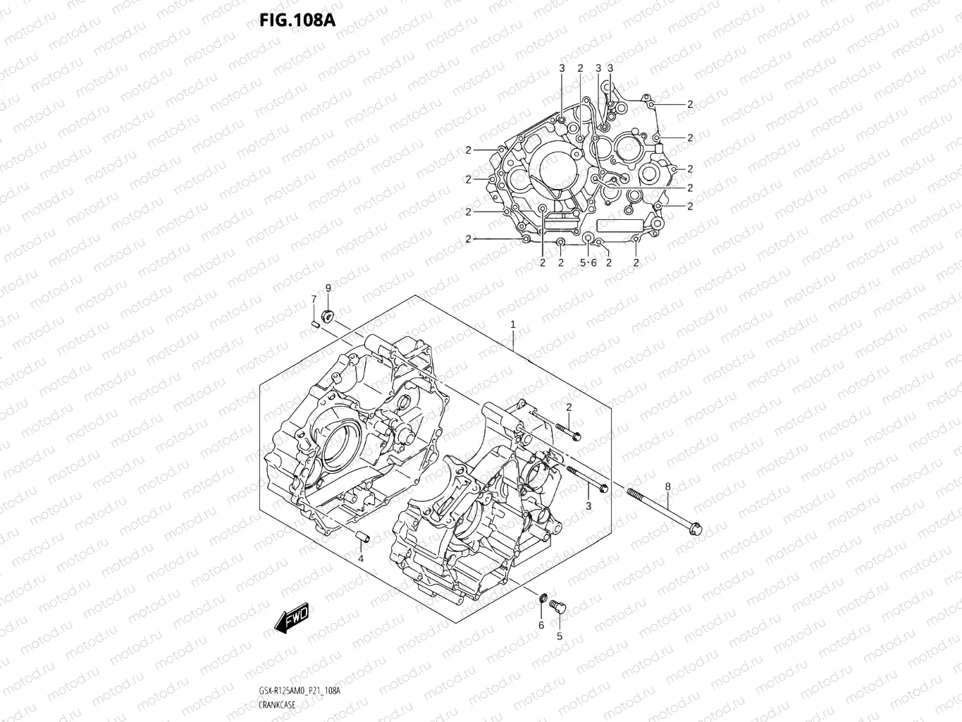108A - CRANKCASE
