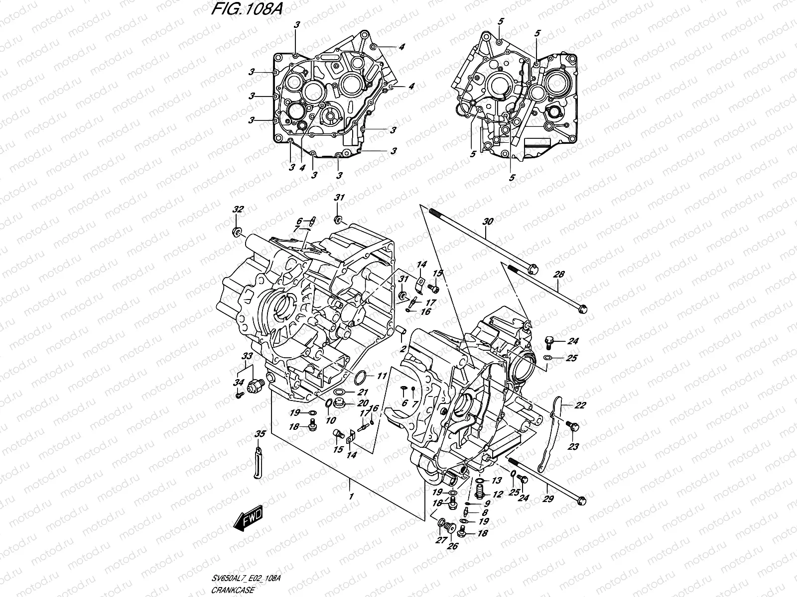 108A - CRANKCASE