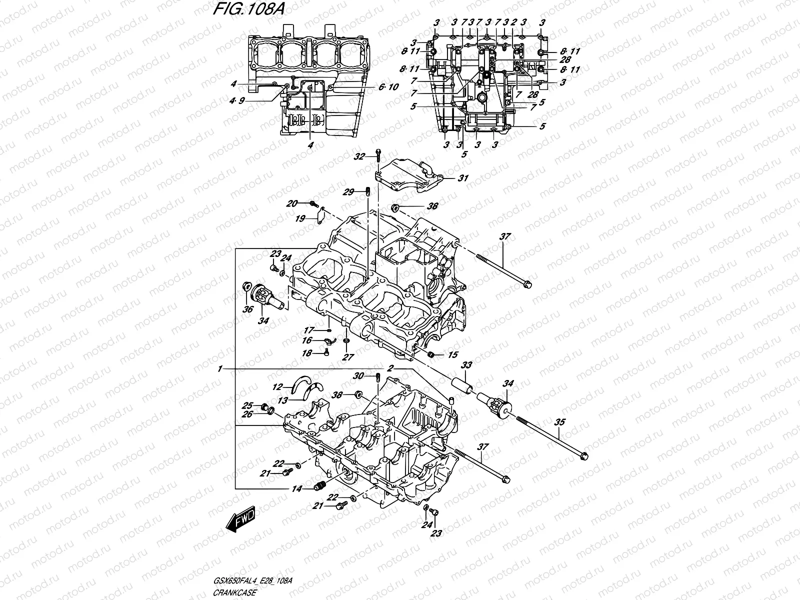 108A - CRANKCASE