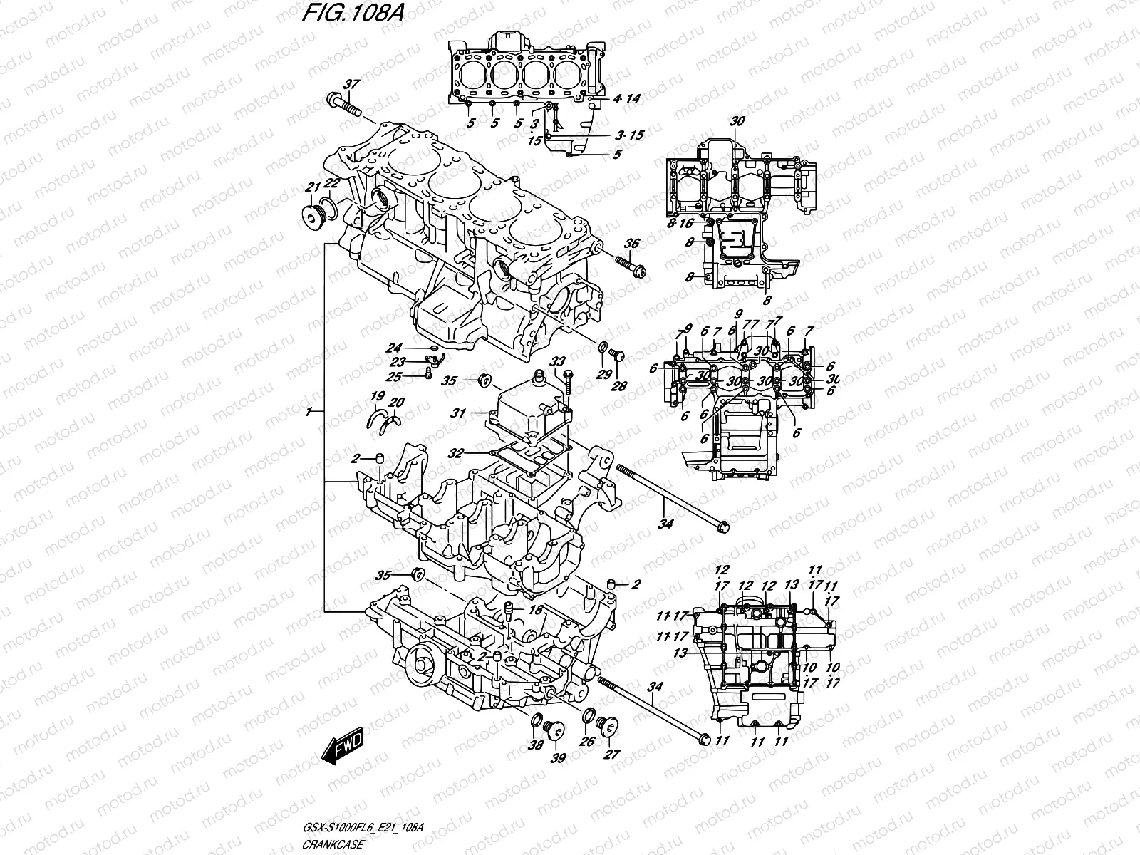 108A - CRANKCASE