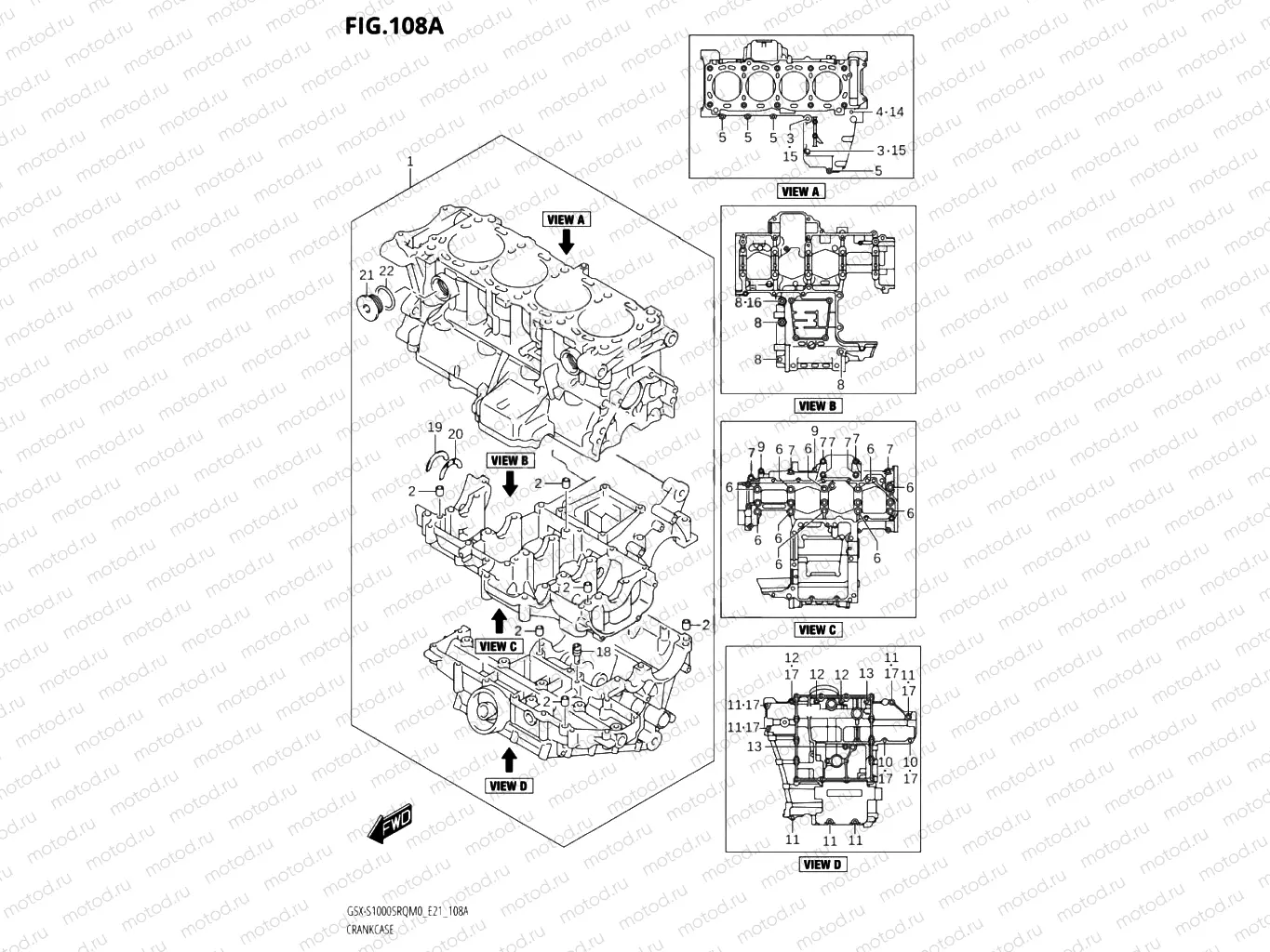 108A - CRANKCASE