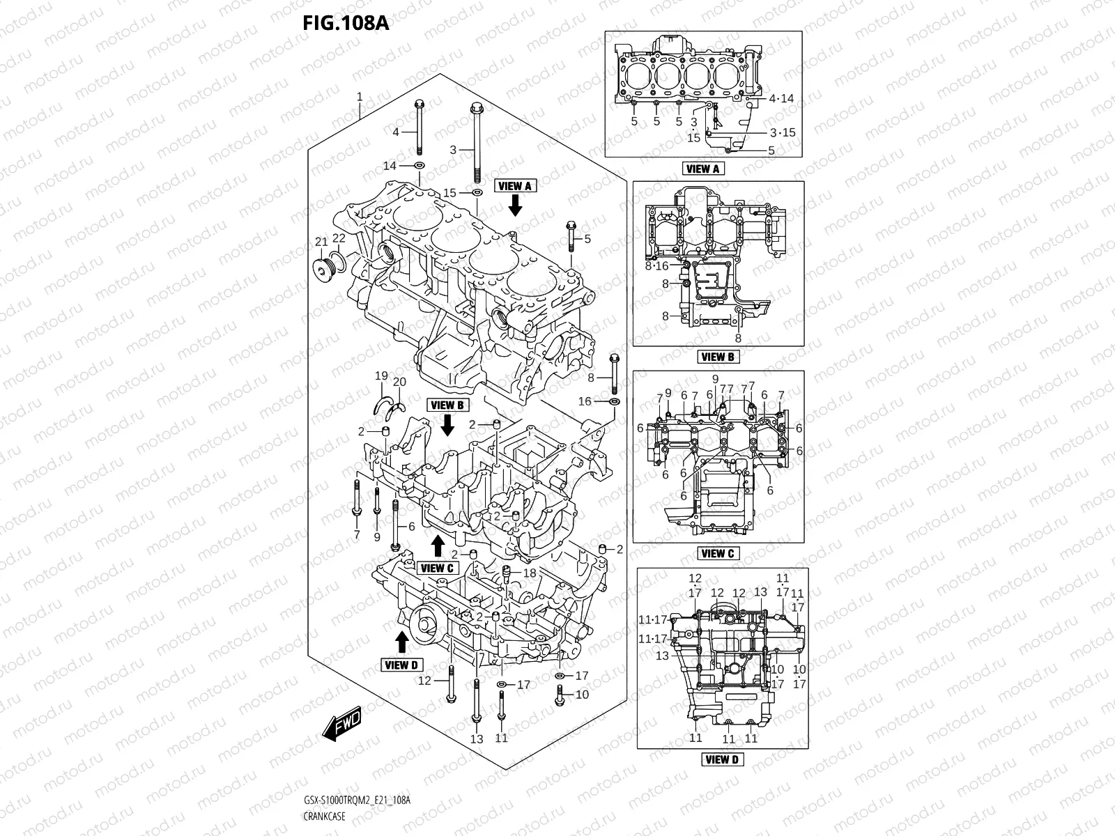 108A - CRANKCASE