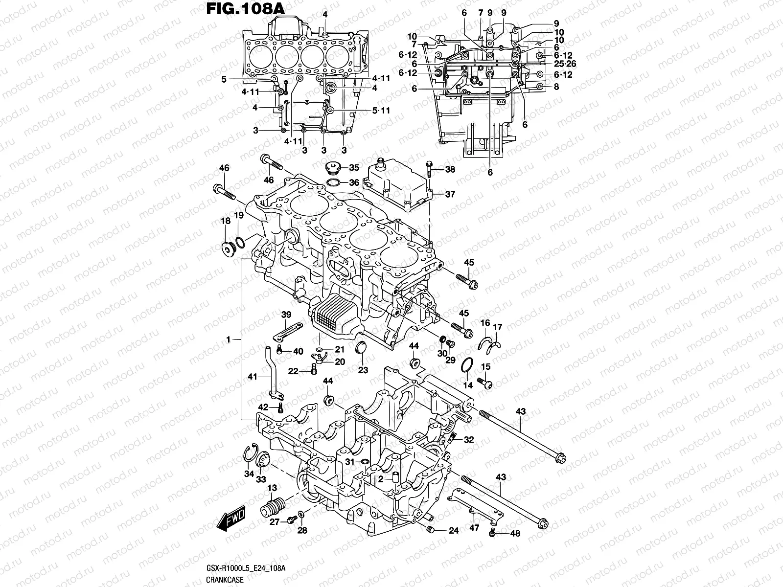 108A - CRANKCASE