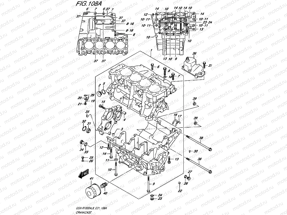 108A - CRANKCASE