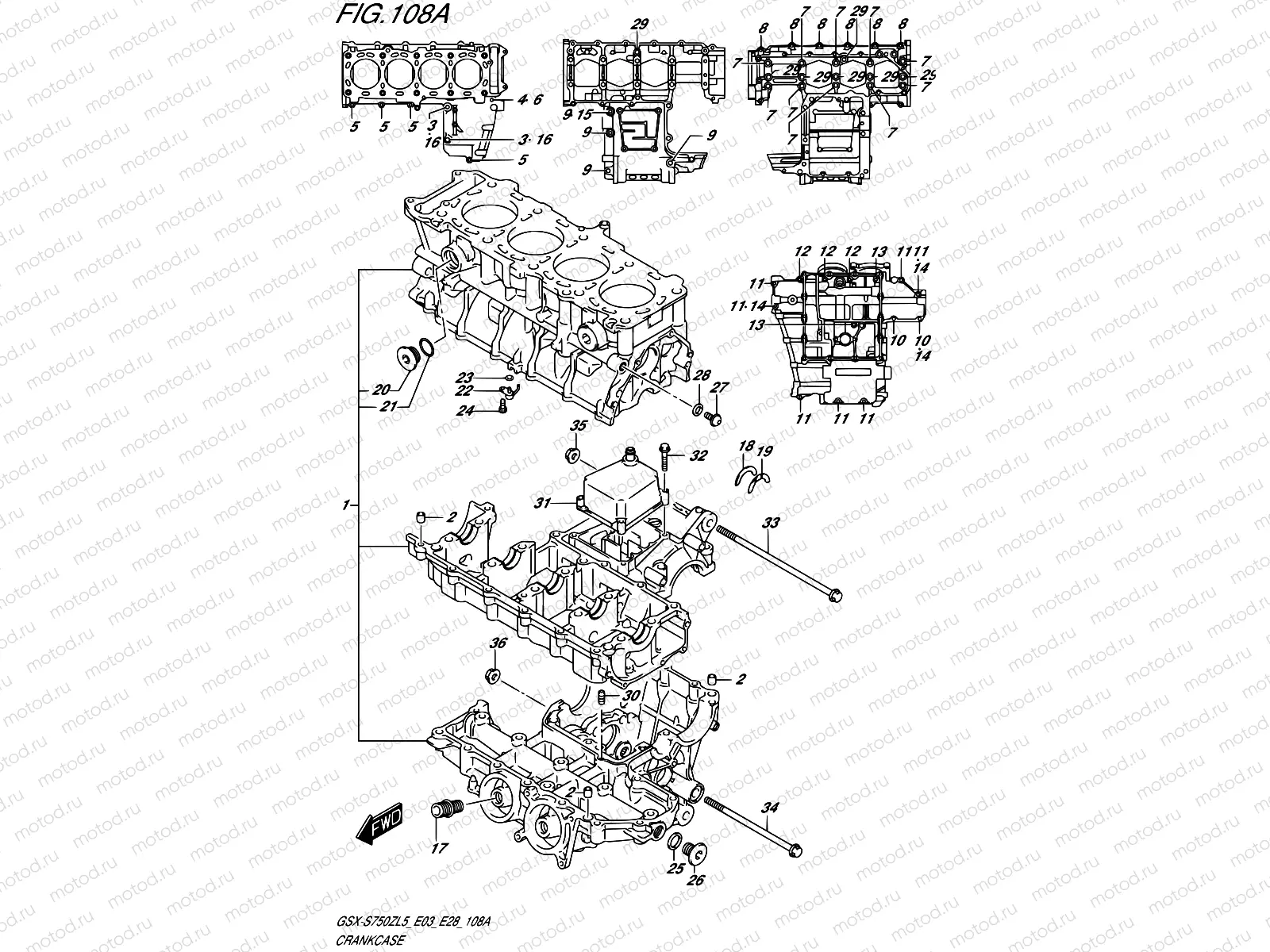 108A - CRANKCASE