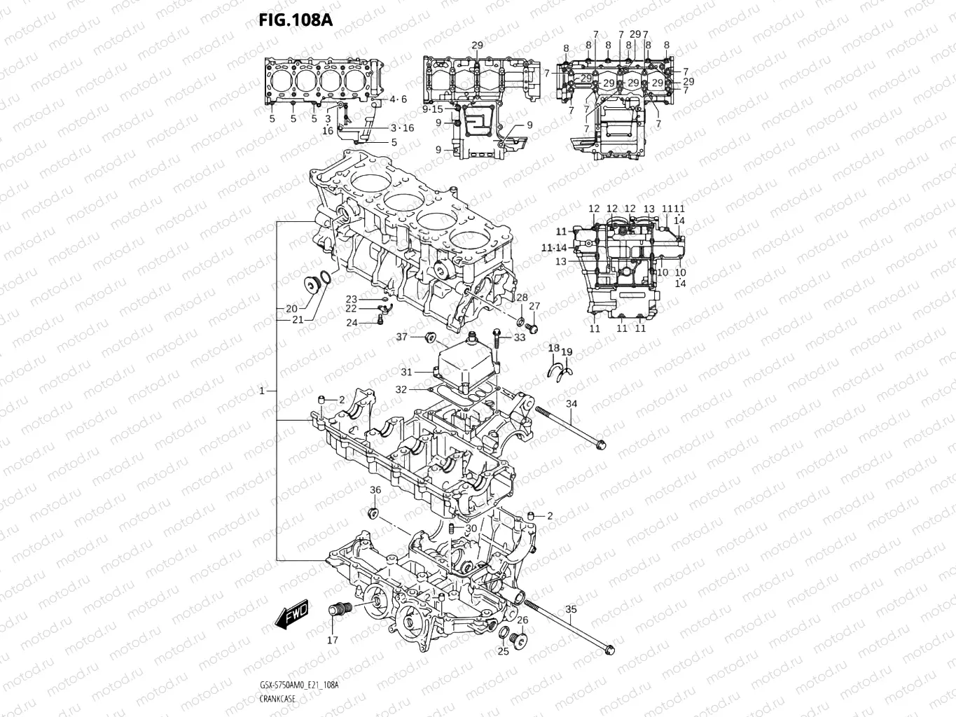 108A - CRANKCASE