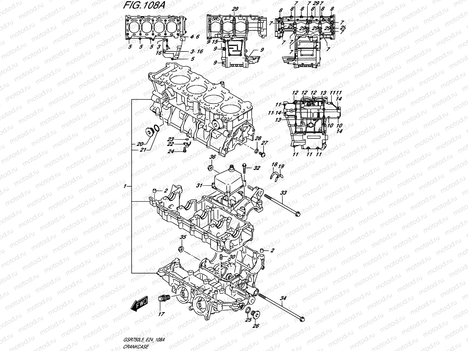 108A - CRANKCASE