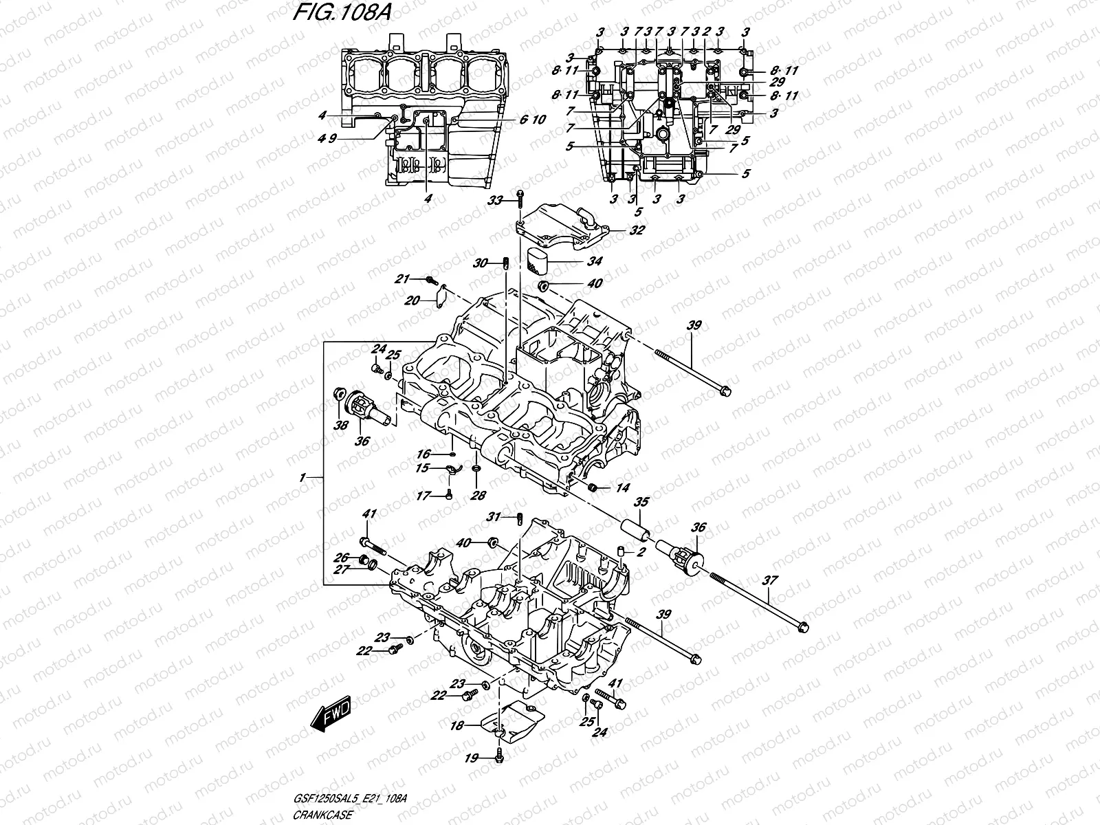 108A - CRANKCASE