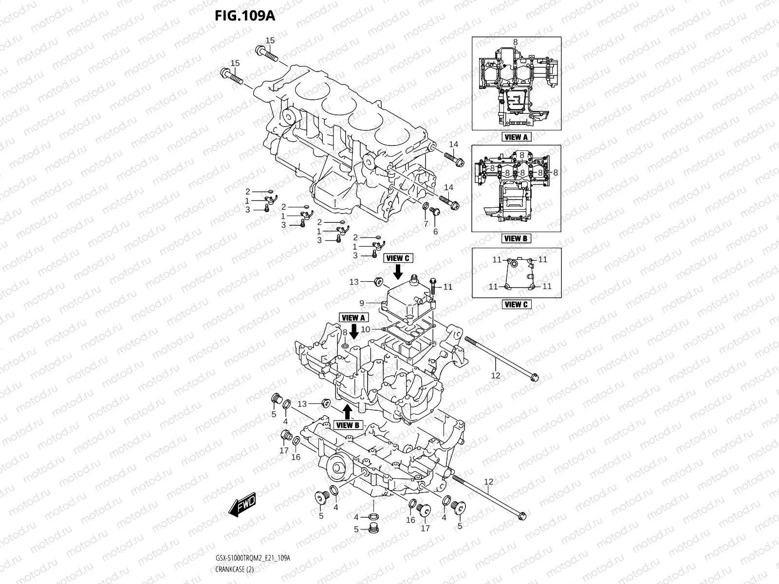109A - CRANKCASE (2)