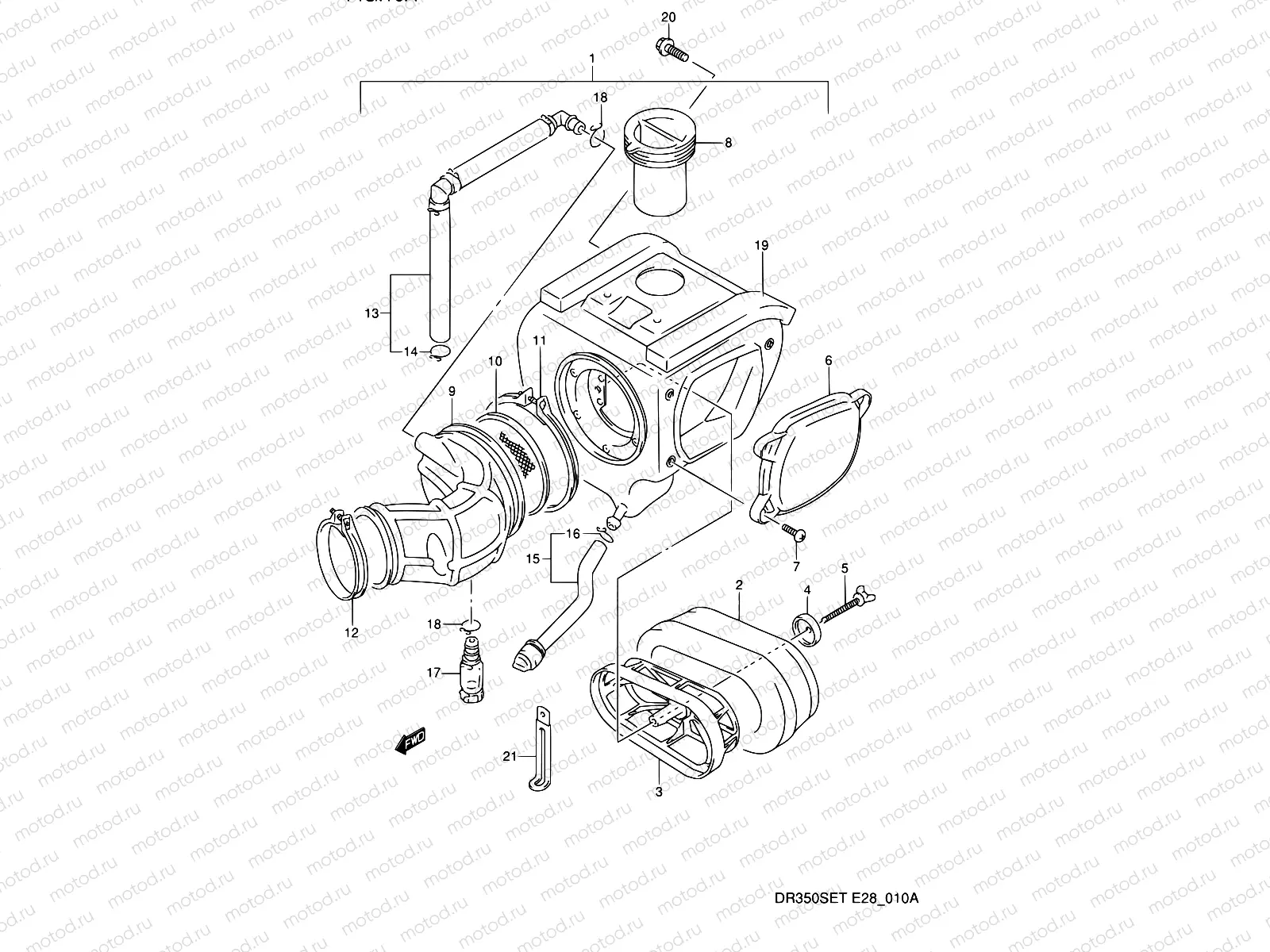 10A - AIR CLEANER (MODEL R/S/T)