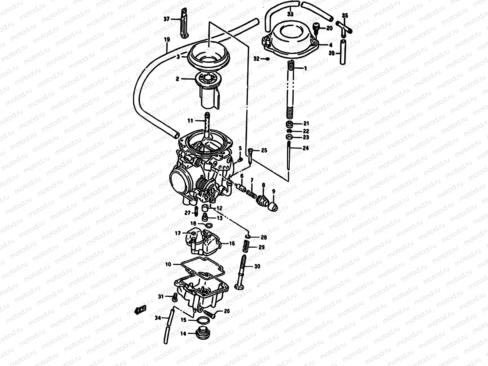 10A - CARBURETOR (E18)
