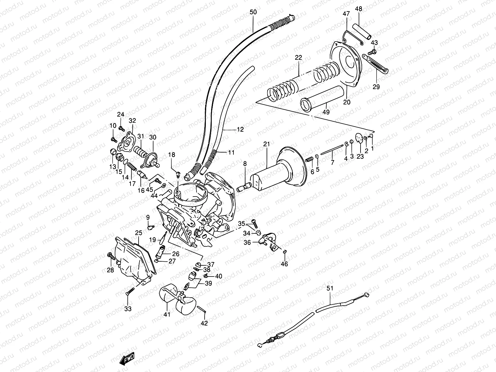 10A - CARBURETOR (FRONT:E18)