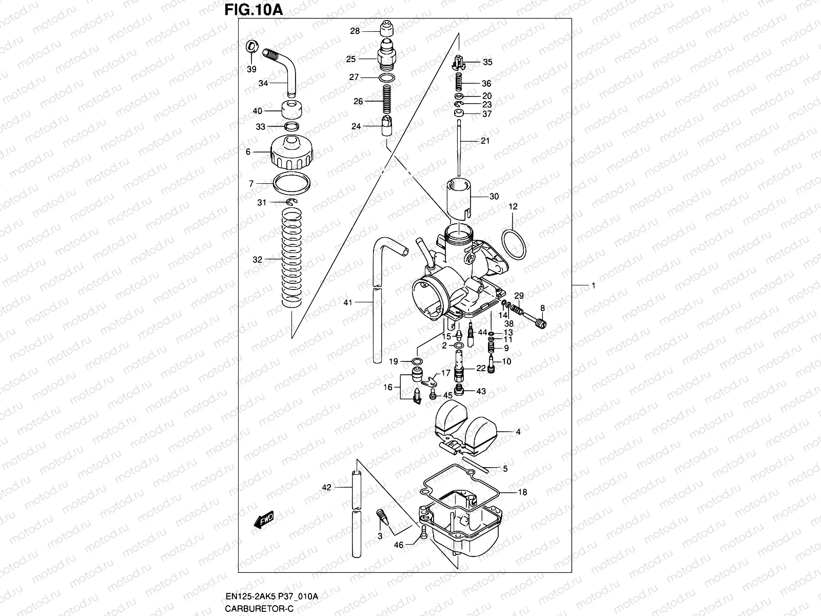 10A - CARBURETOR (MODEL K7/K8)