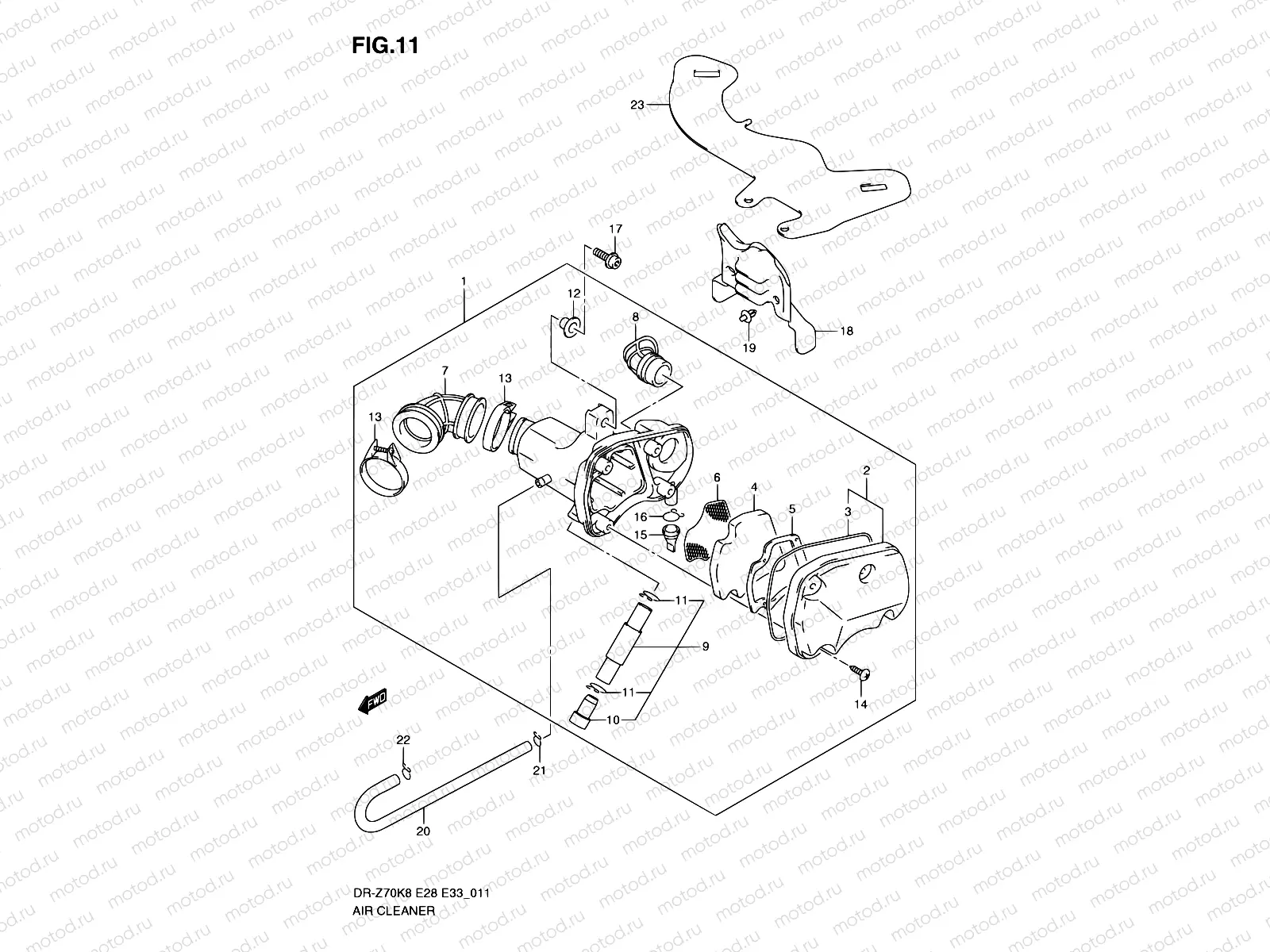 11 - AIR CLEANER