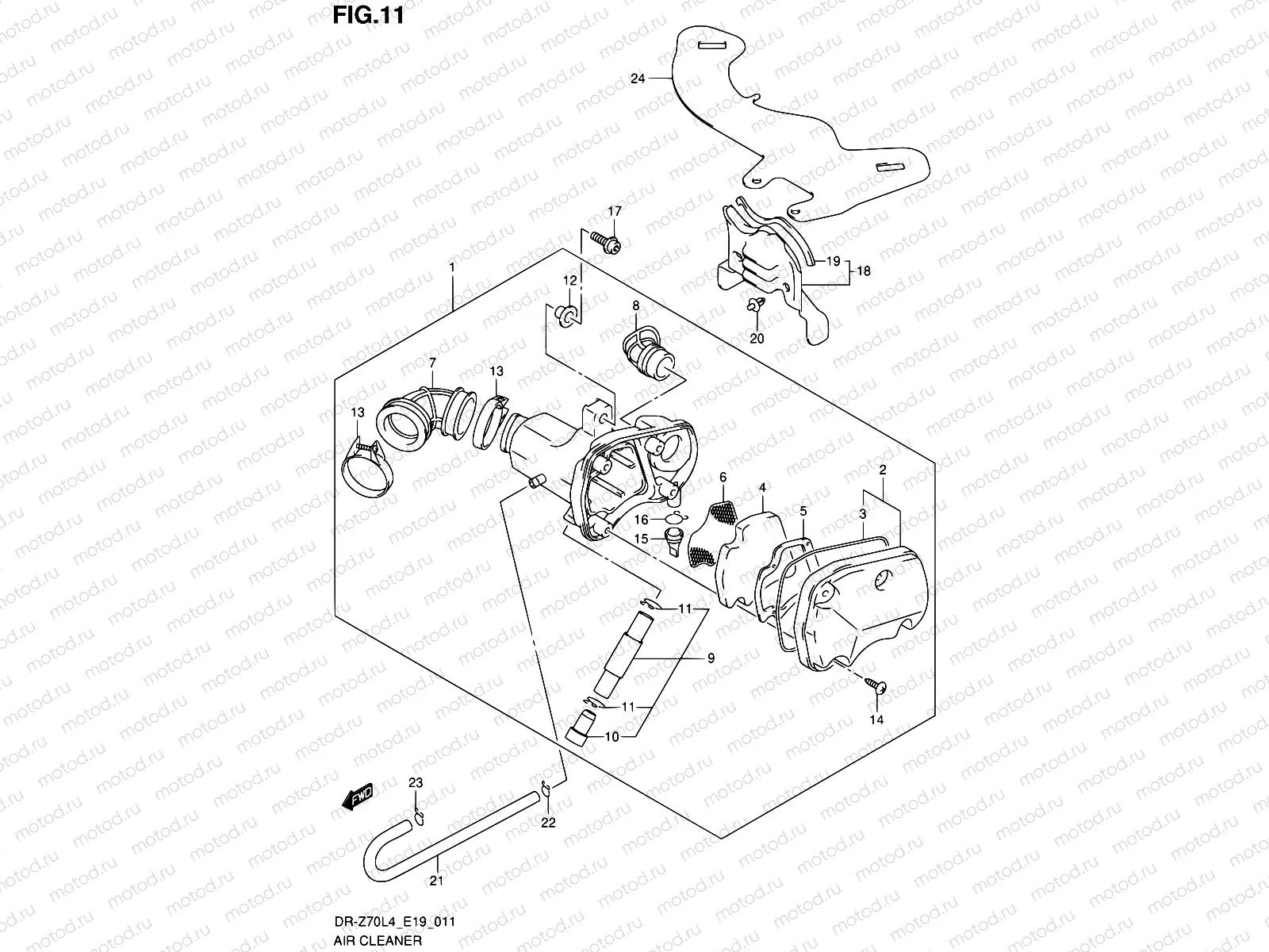 11 - AIR CLEANER
