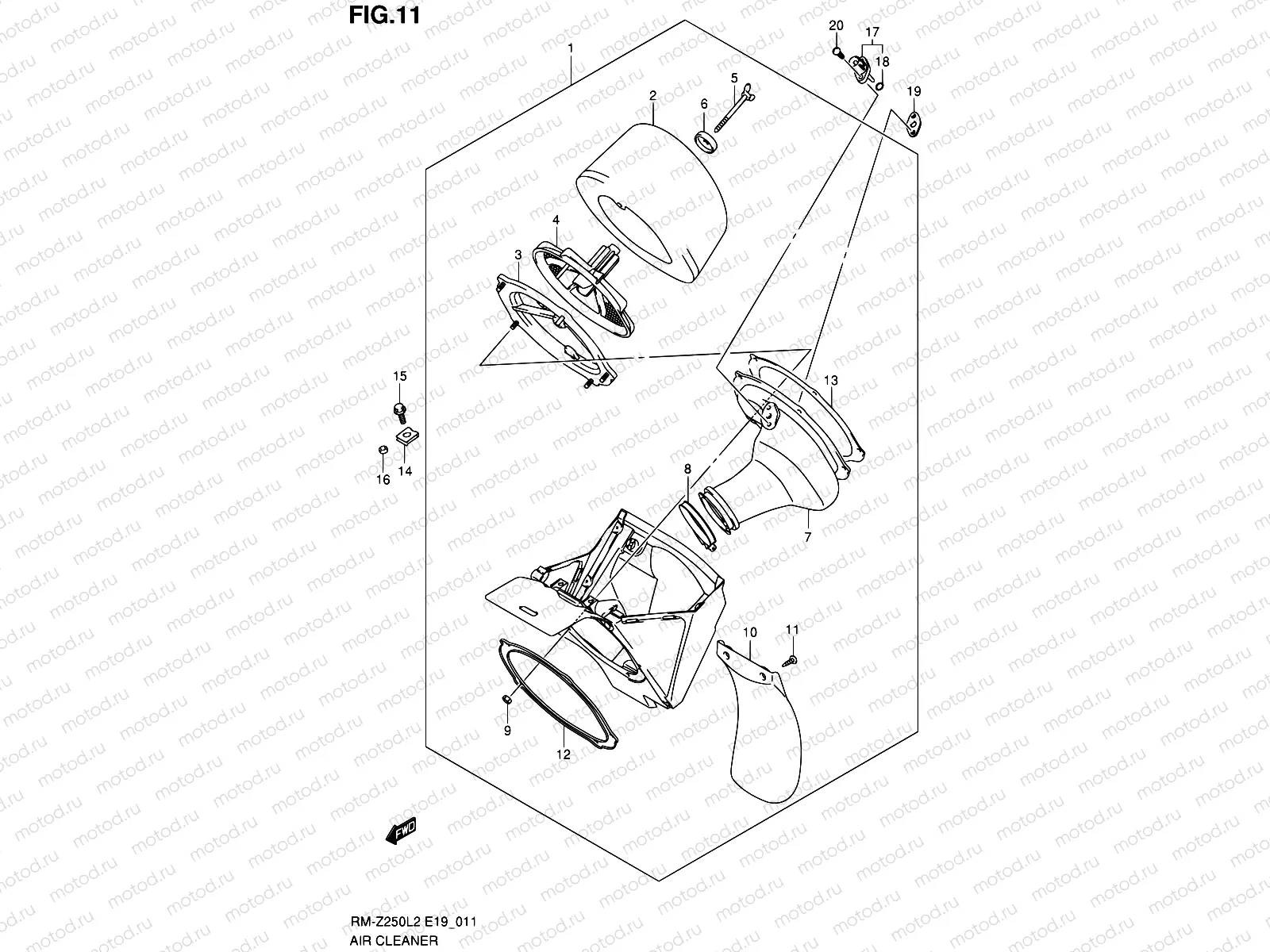 11 - AIR CLEANER