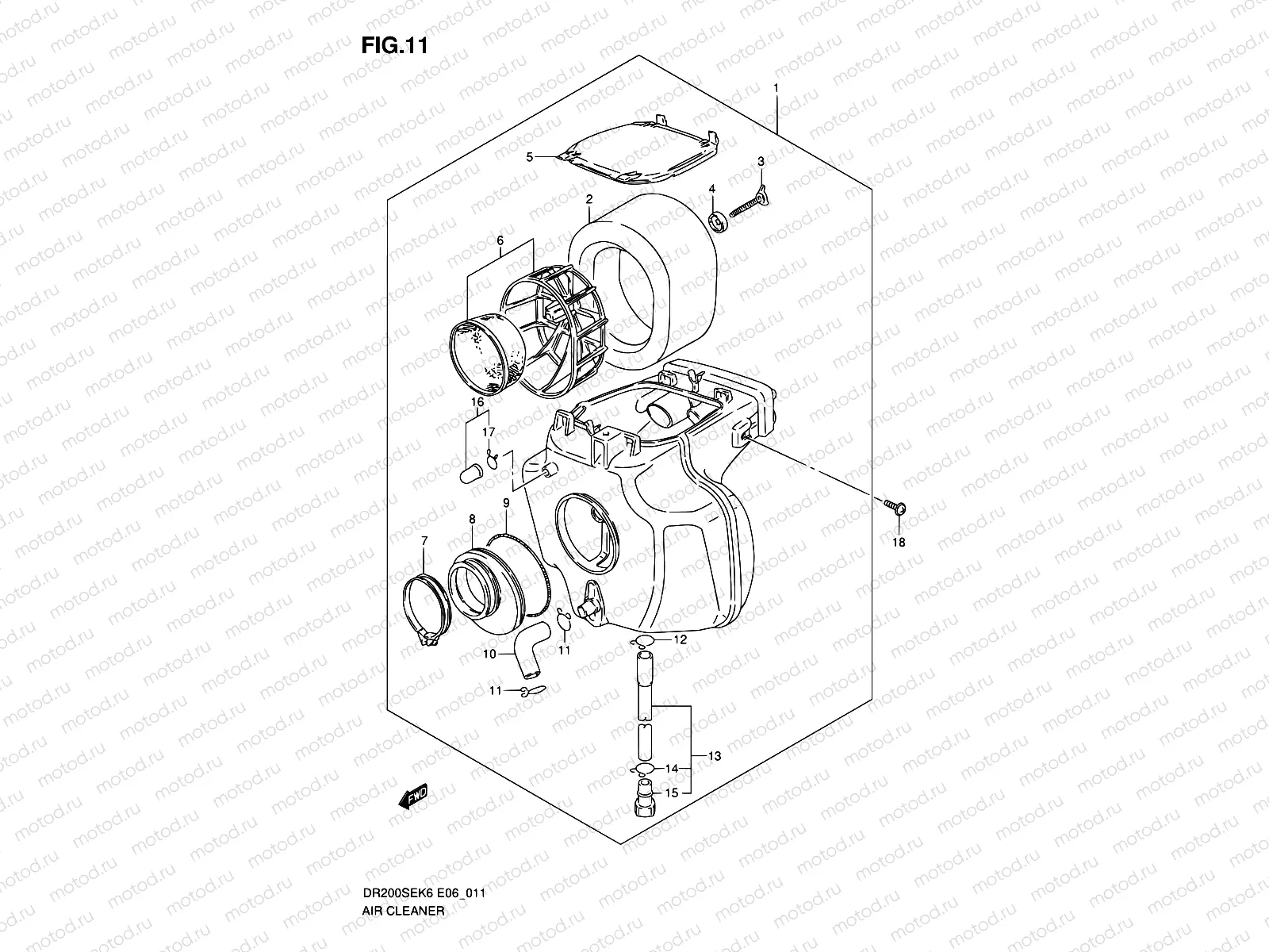 11 - AIR CLEANER