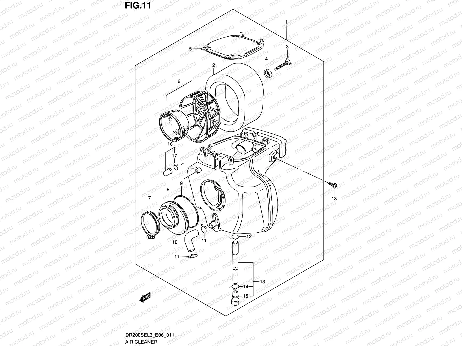 11 - AIR CLEANER