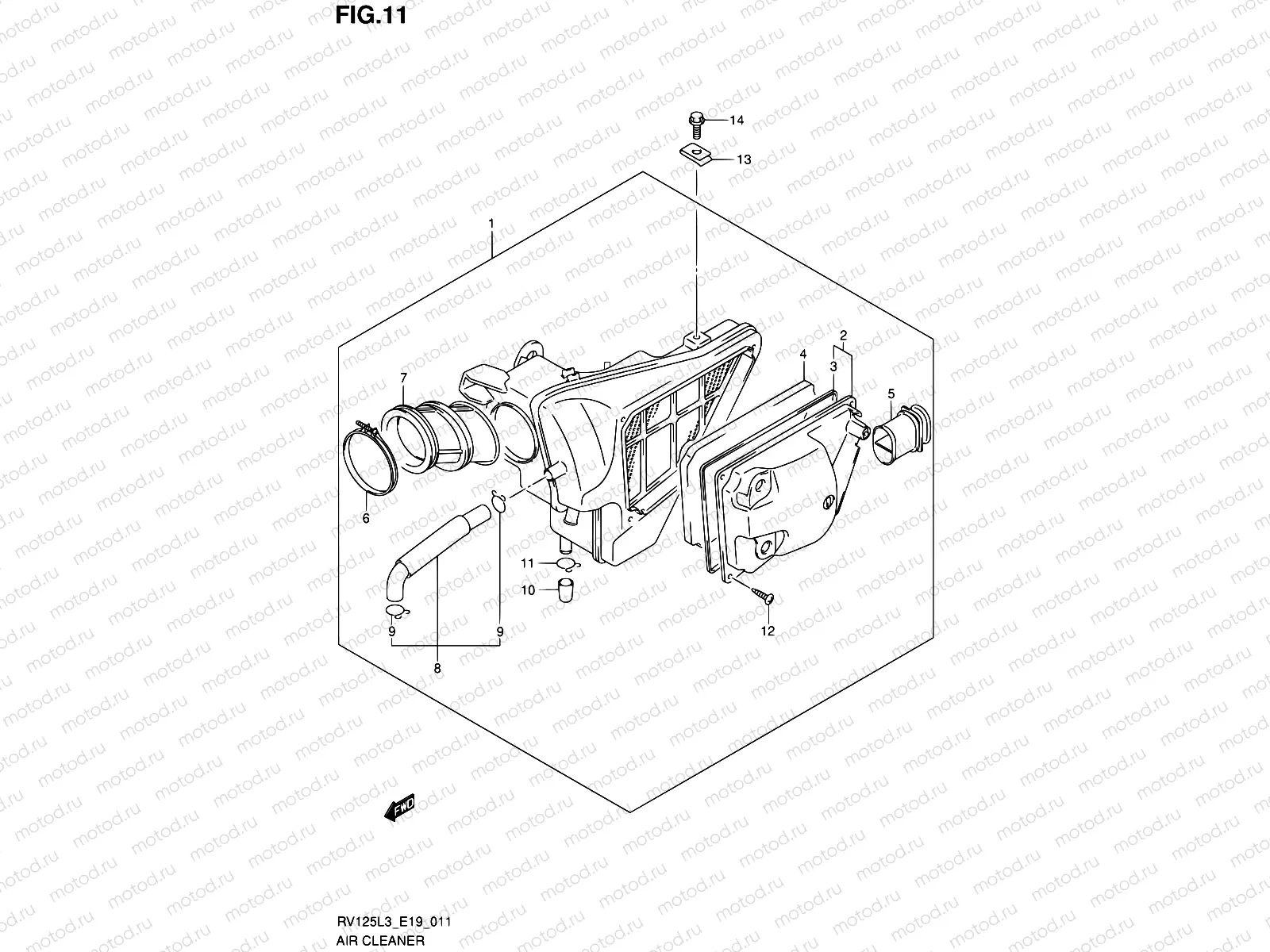 11 - AIR CLEANER