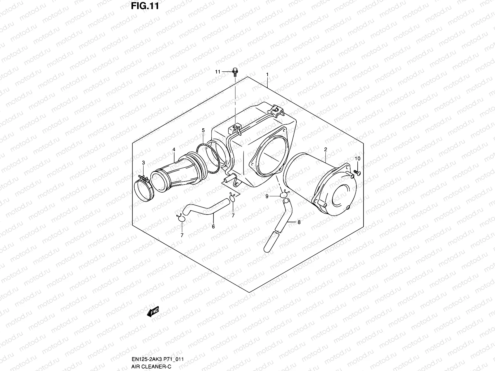 11 - AIR CLEANER