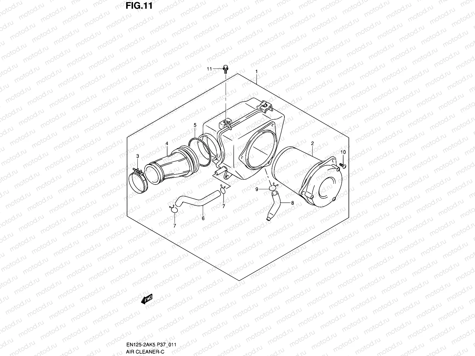 11 - AIR CLEANER