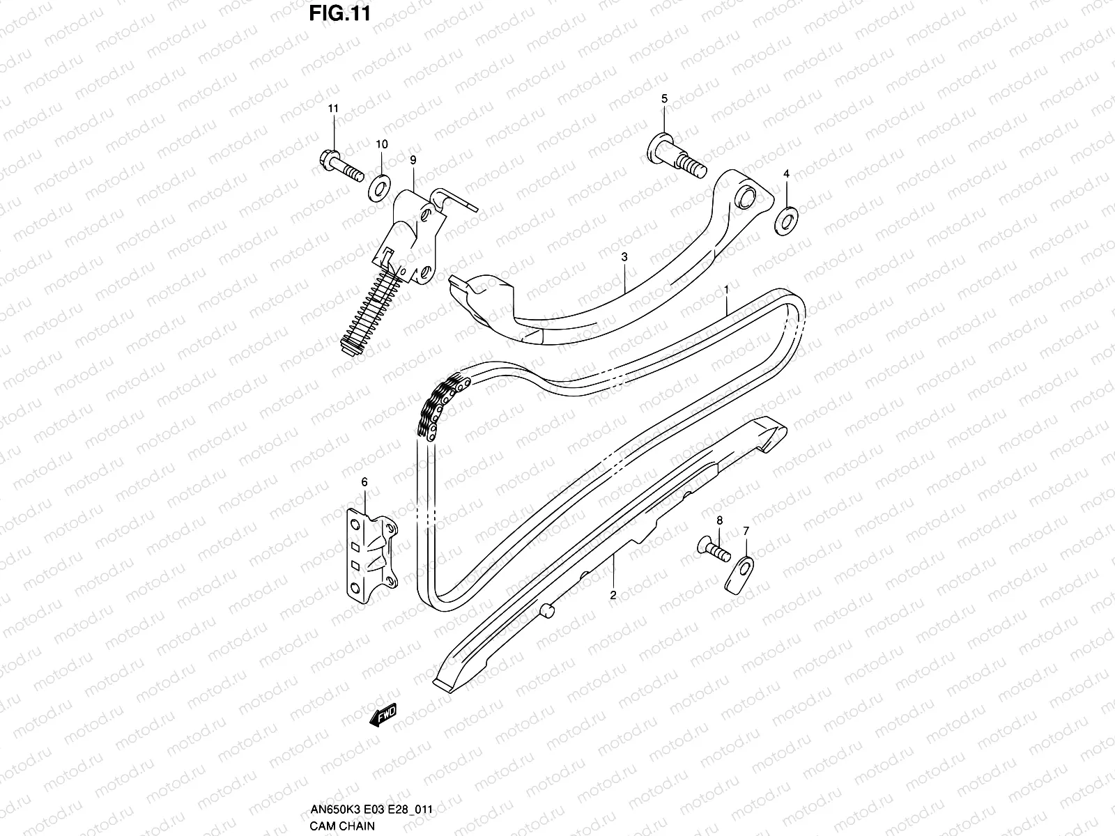 11 - CAM CHAIN