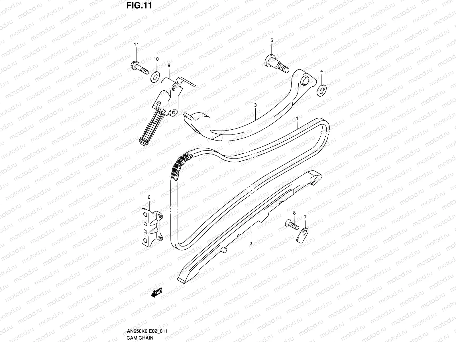 11 - CAM CHAIN