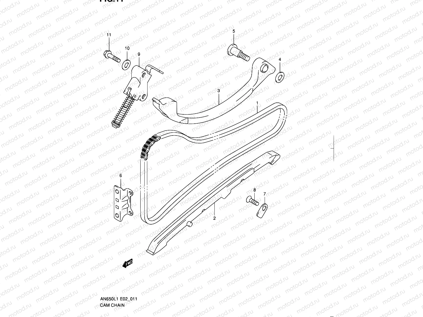11 - CAM CHAIN