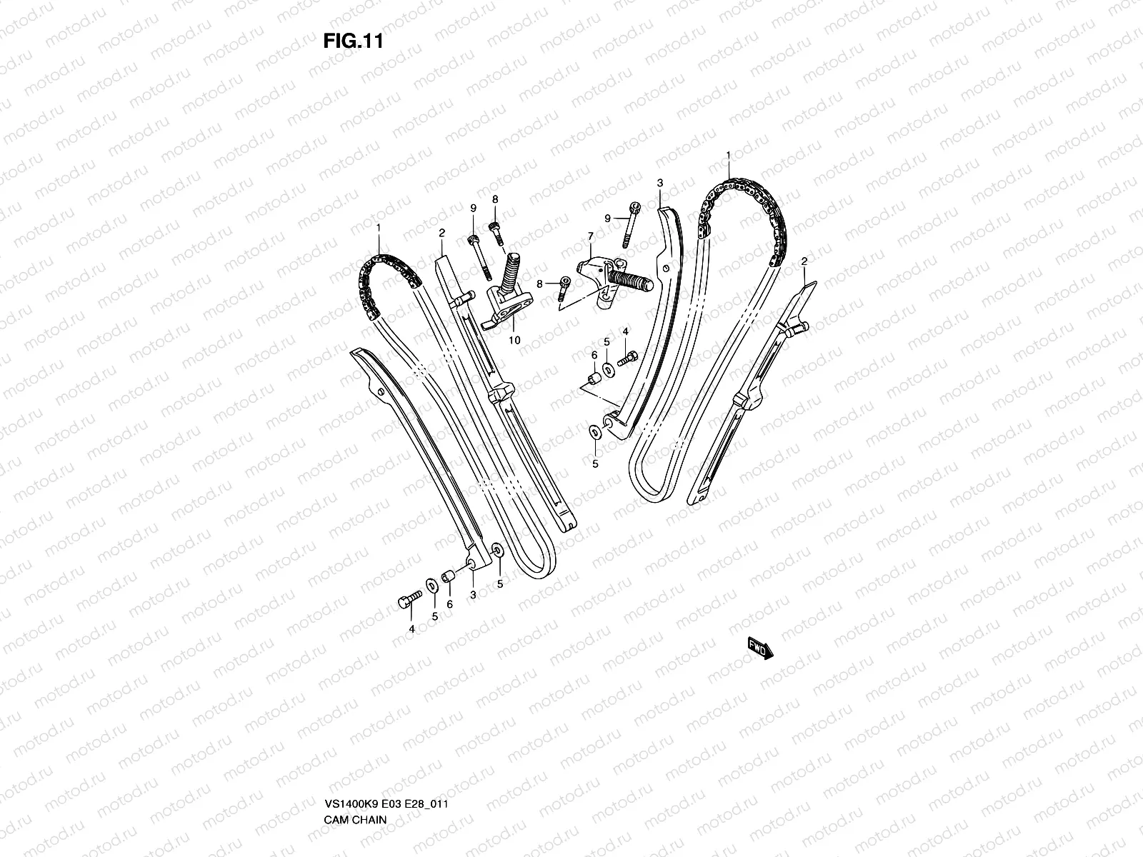 11 - CAM CHAIN