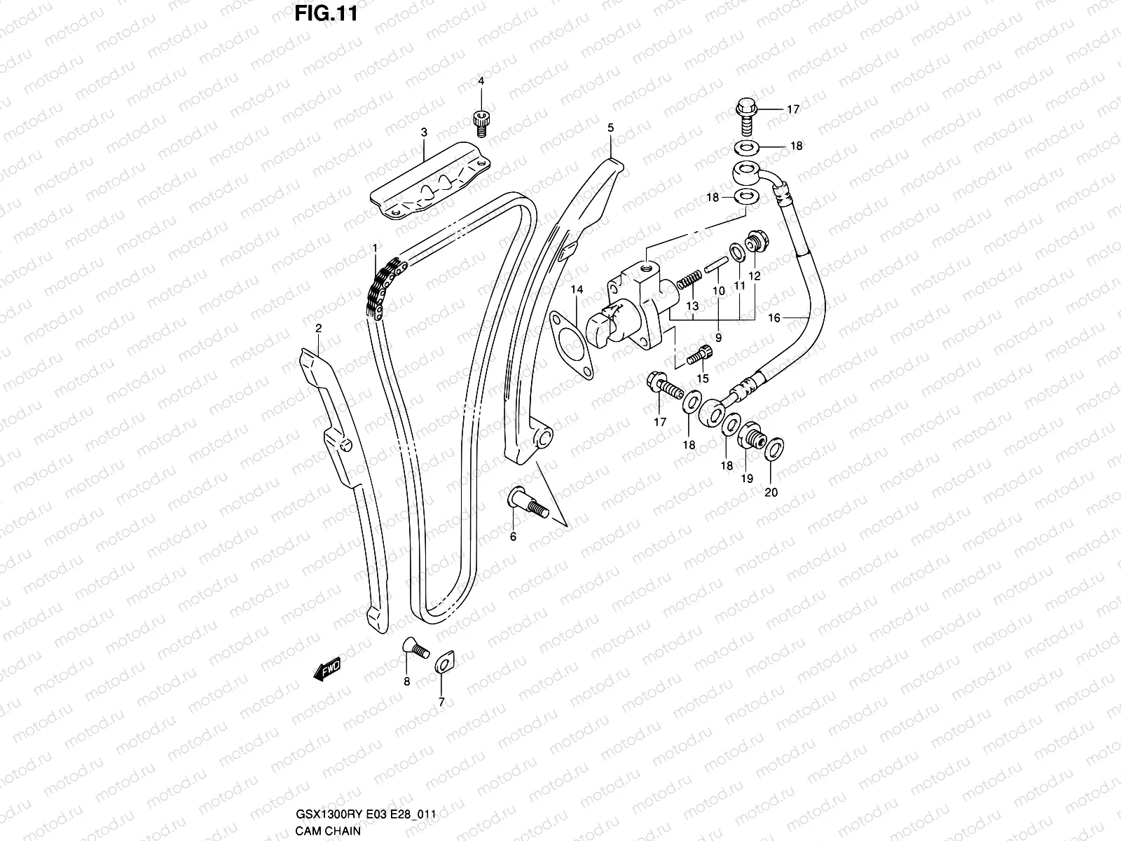 11 - CAM CHAIN