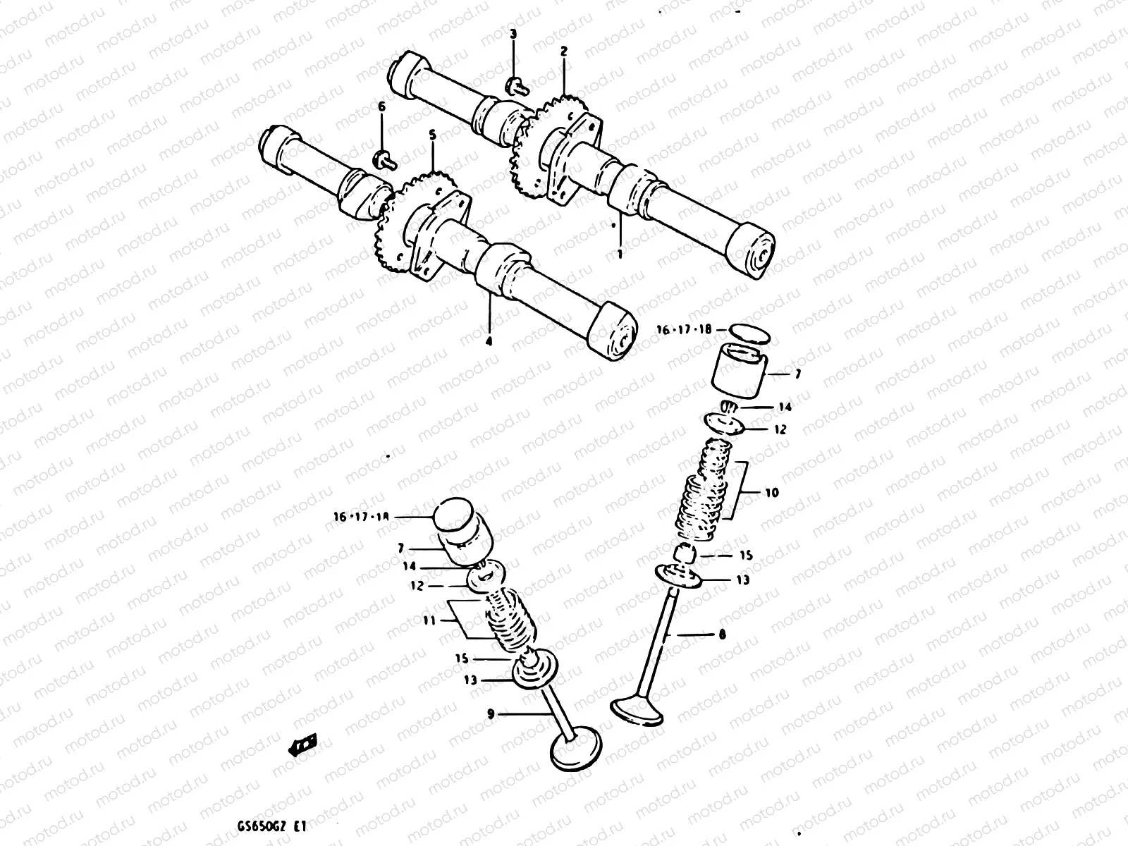 11 - CAM SHAFT - VALVE
