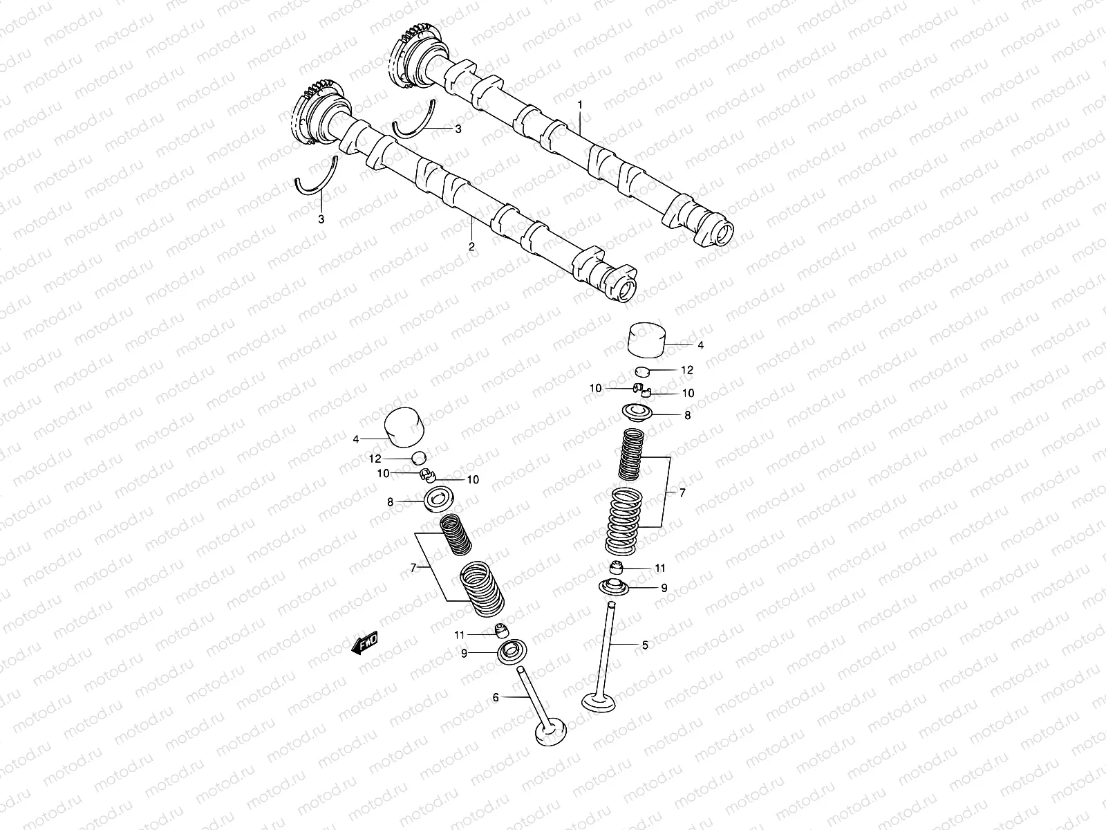 11 - CAMSHAFT/VALVE