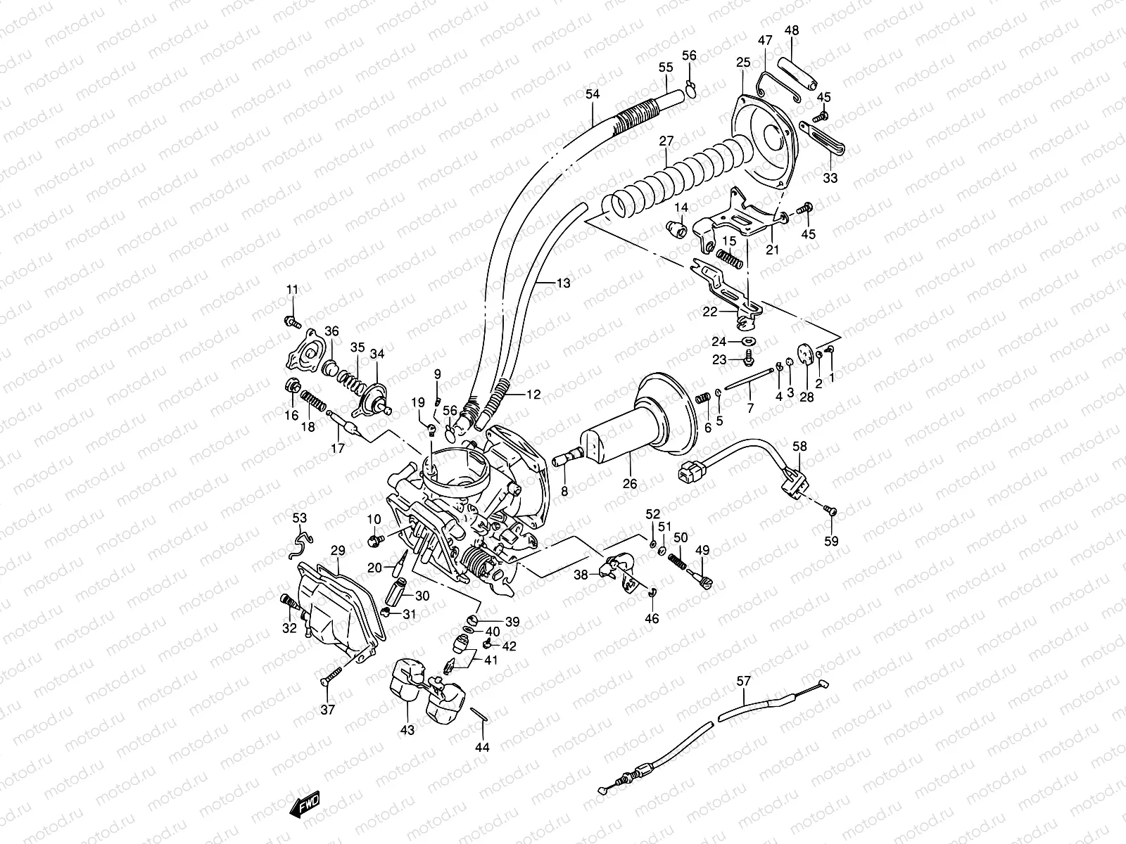 11 - CARBURETOR (FRONT)