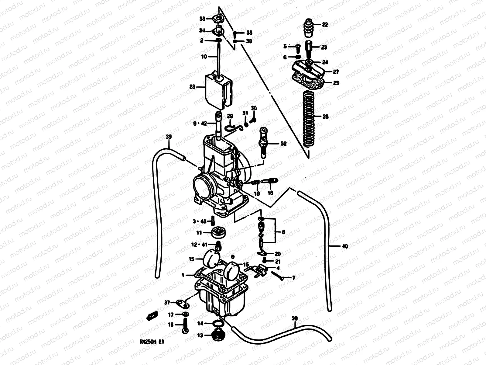 11 - CARBURETOR (MODEL G)