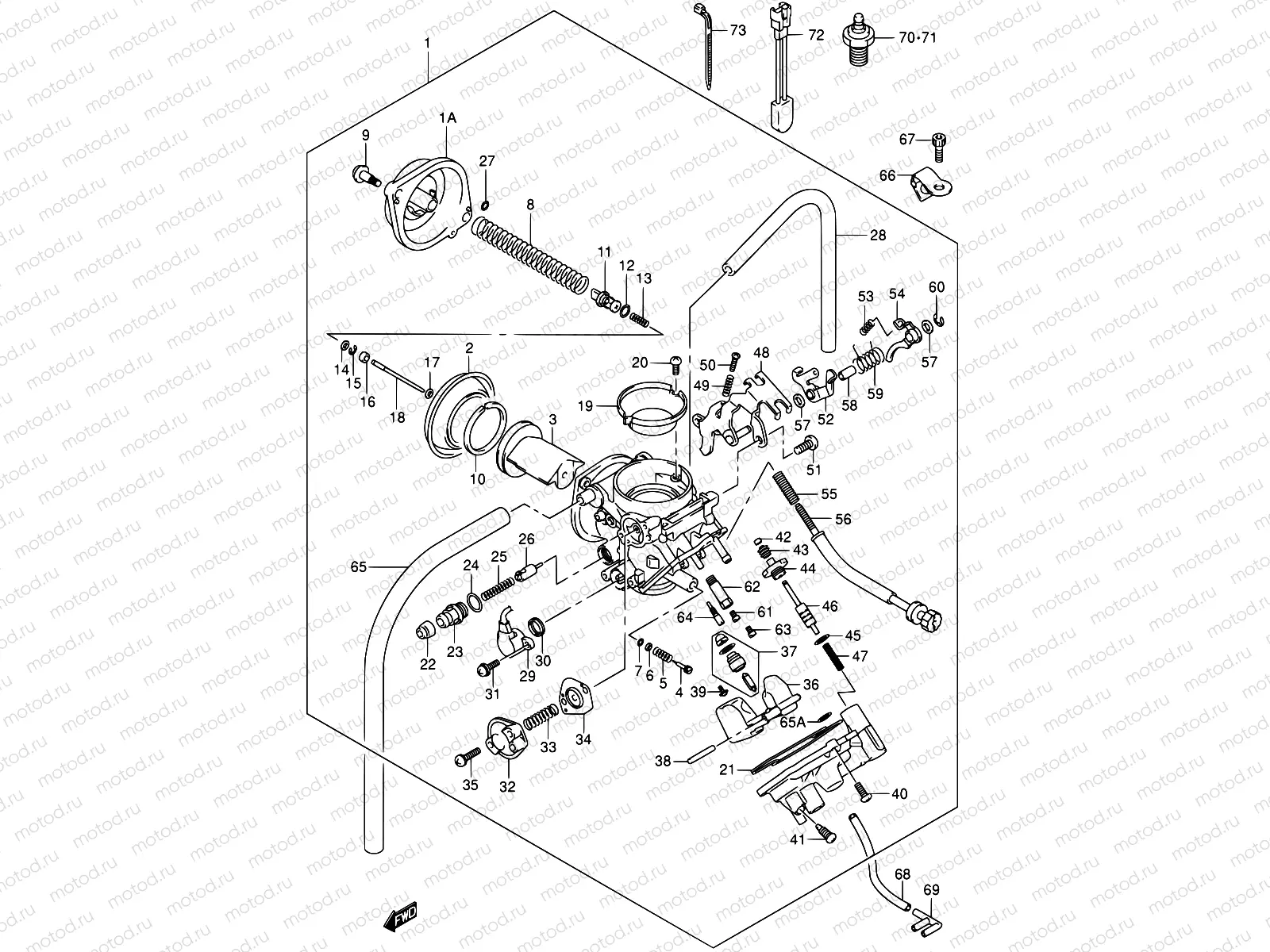 11 - CARBURETOR (MODEL K1/K2/K3/K4)