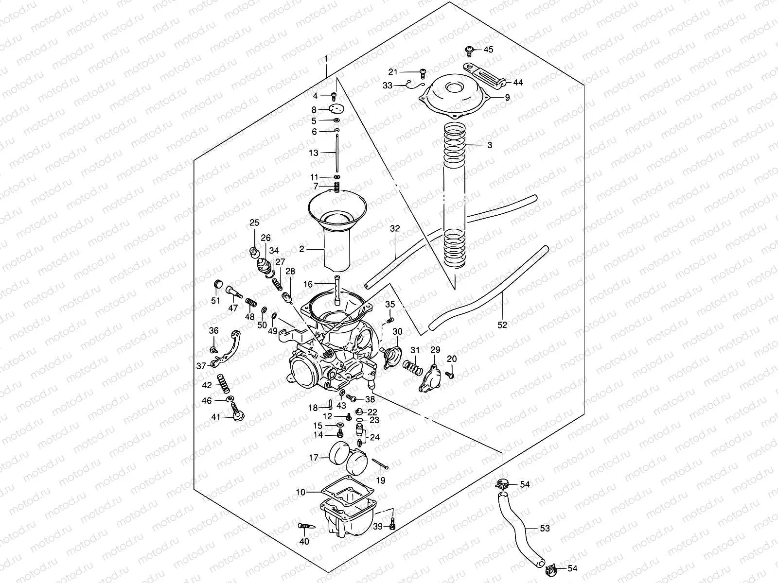 11 - CARBURETOR (REAR)