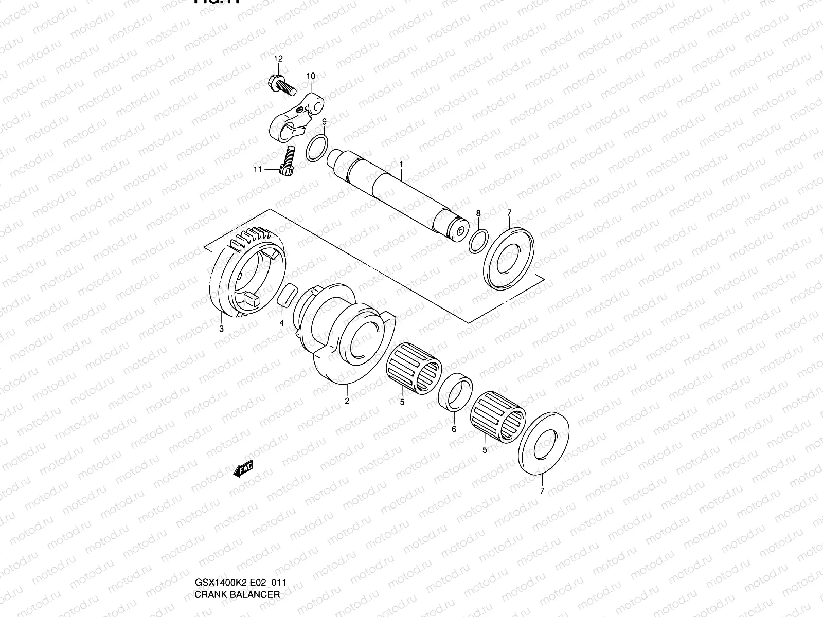 11 - CRANK BALANCER
