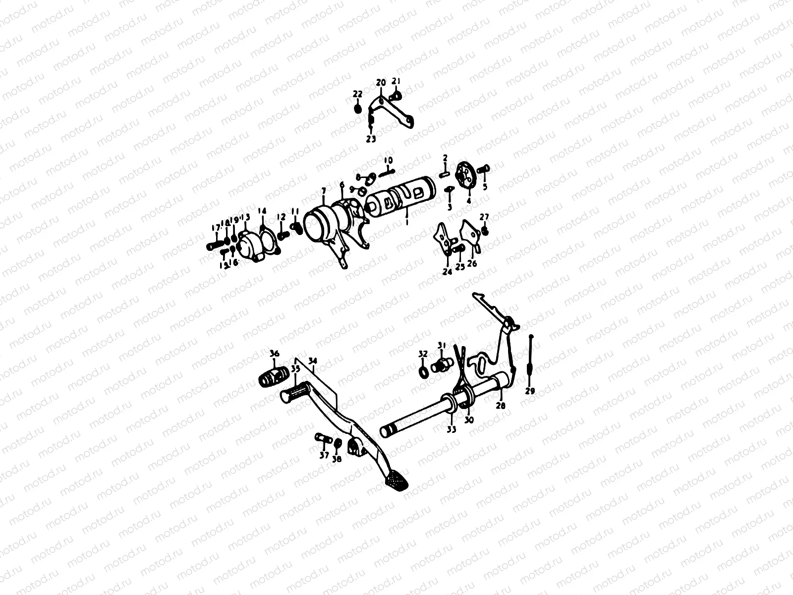 11 - GEAR SHIFTING (A100-4,K,L,M)
