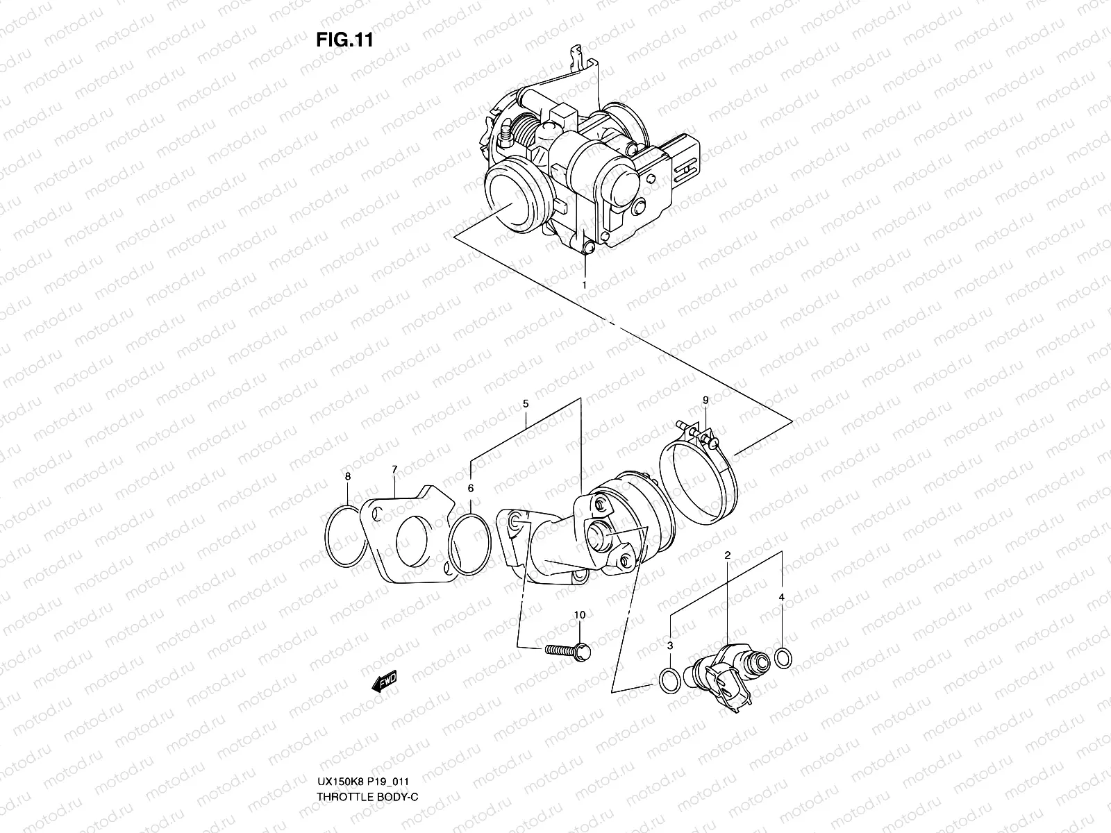11 - THROTTLE BODY