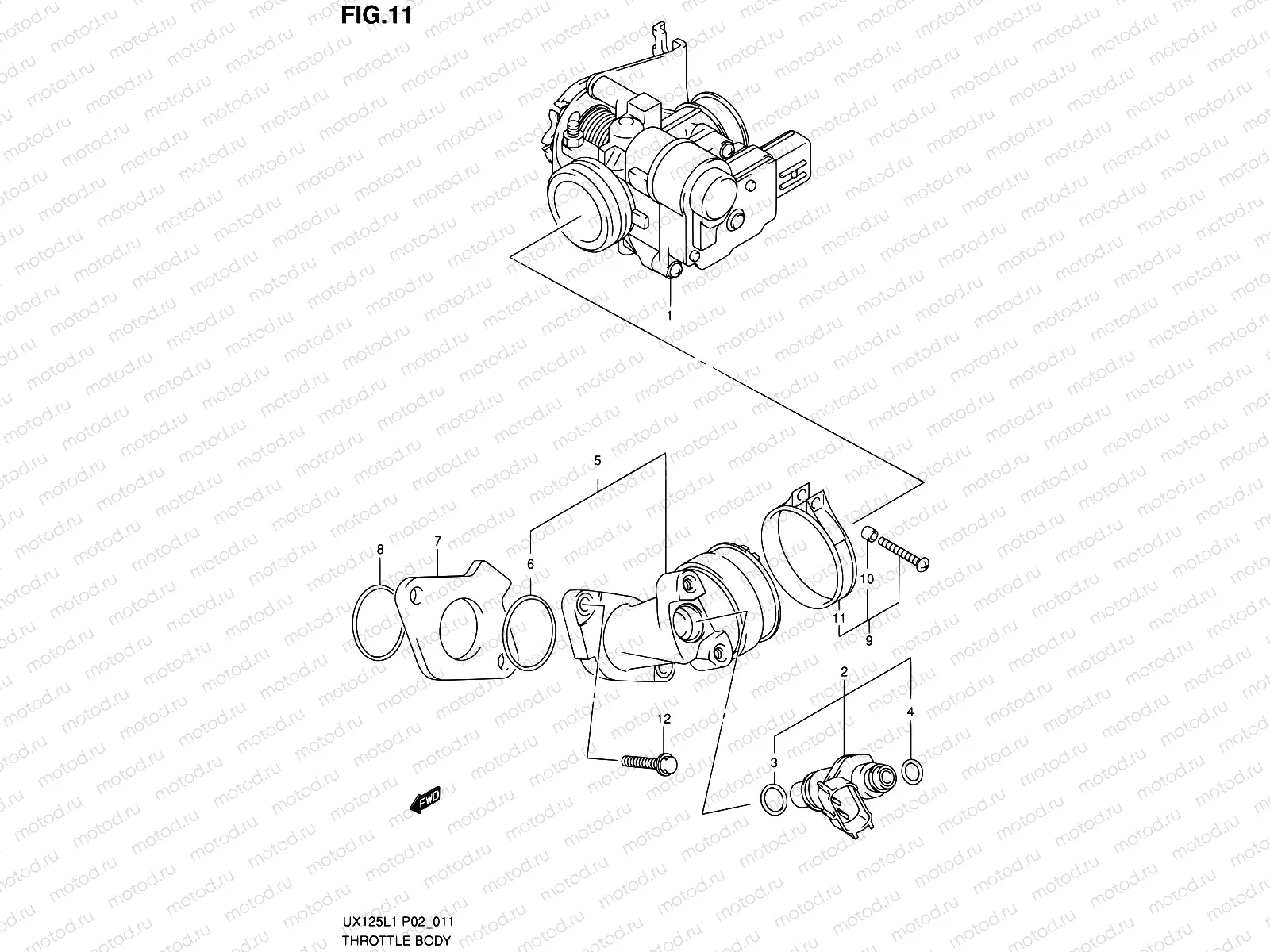 11 - THROTTLE BODY