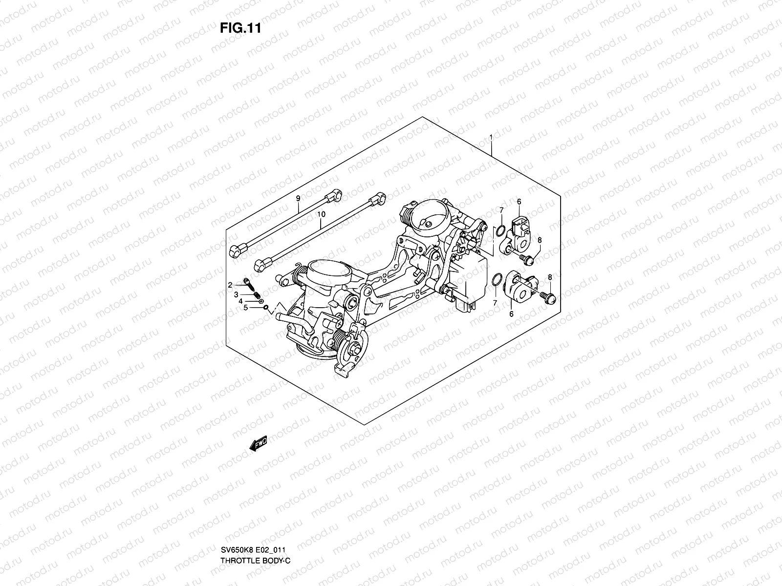 11 - THROTTLE BODY